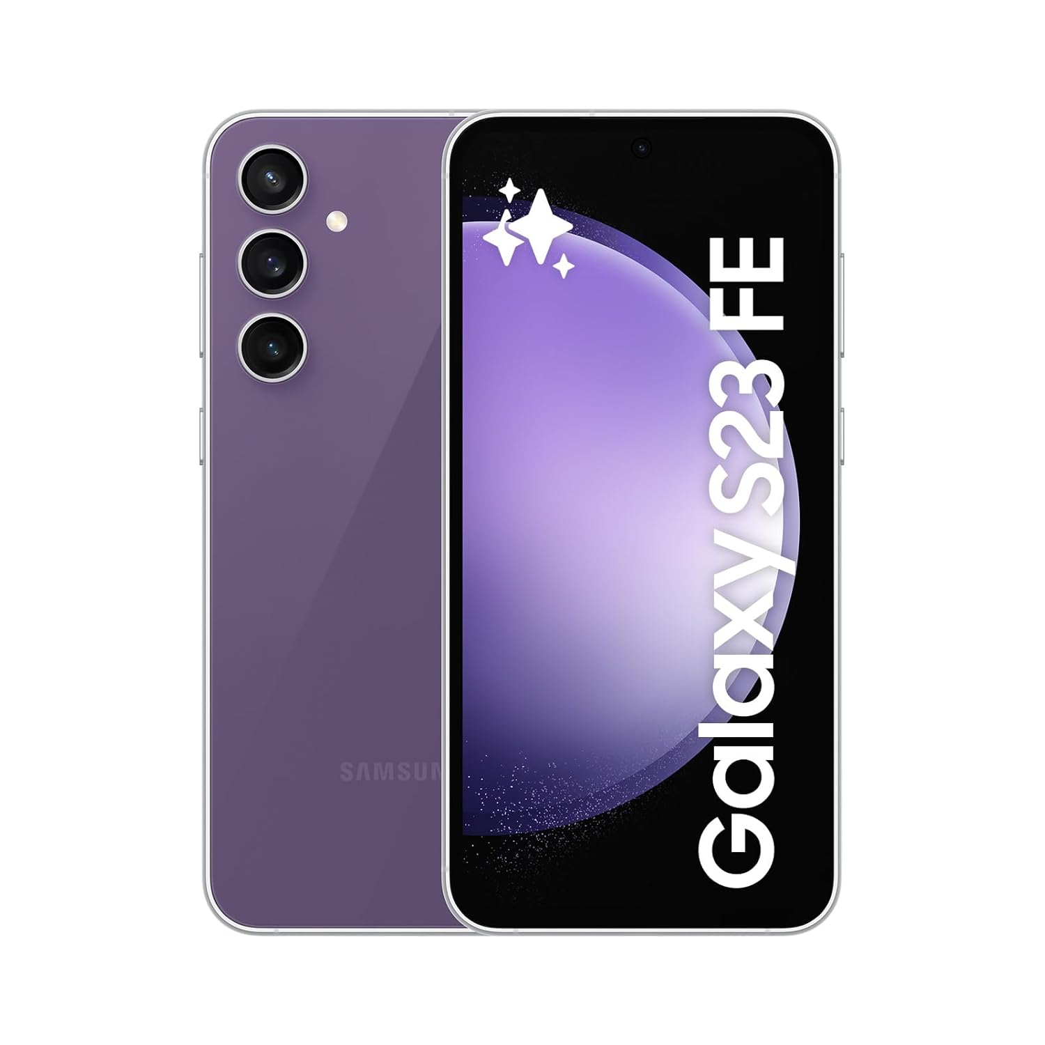 Samsung Galaxy S23 FE 5G (Purple 128 GB Storage) (8 GB RAM)