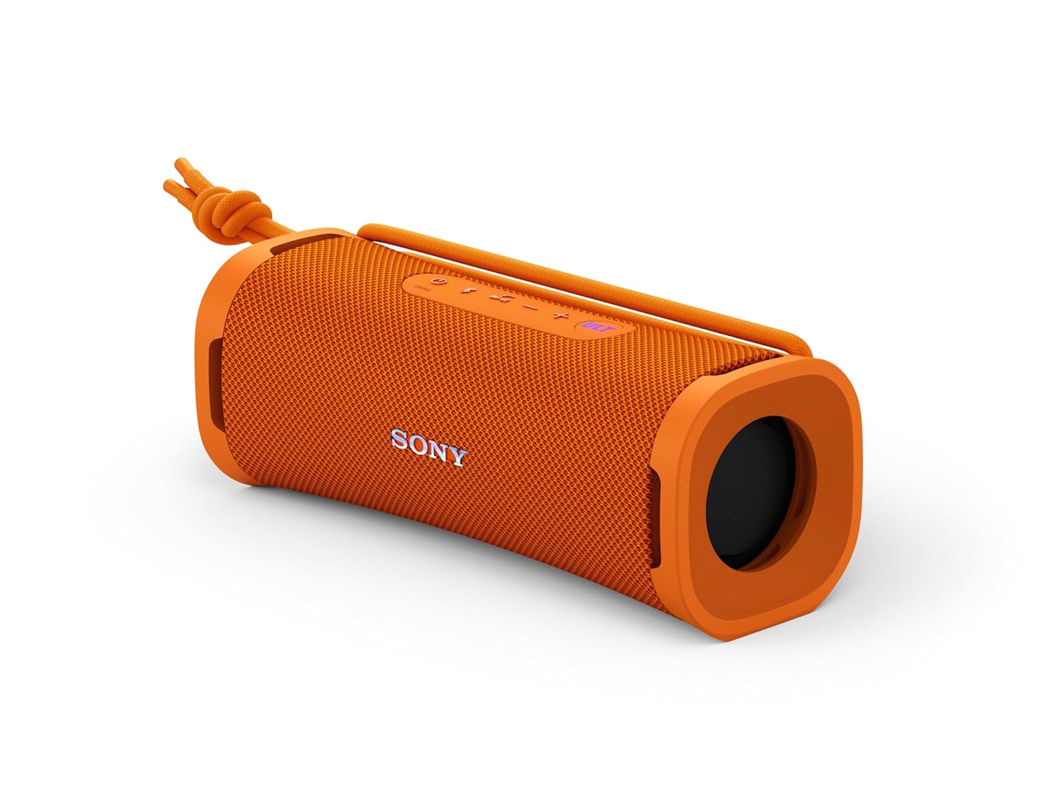 SONY New Launch ULT Field 1 Wireless Ultra Portable Bluetooth Compact Speaker with ULT Button for Massive Bass, 12hrs Battery Life IP67 Waterproof, Dustproof, Hands-Free Calling(with Mic) – Orange