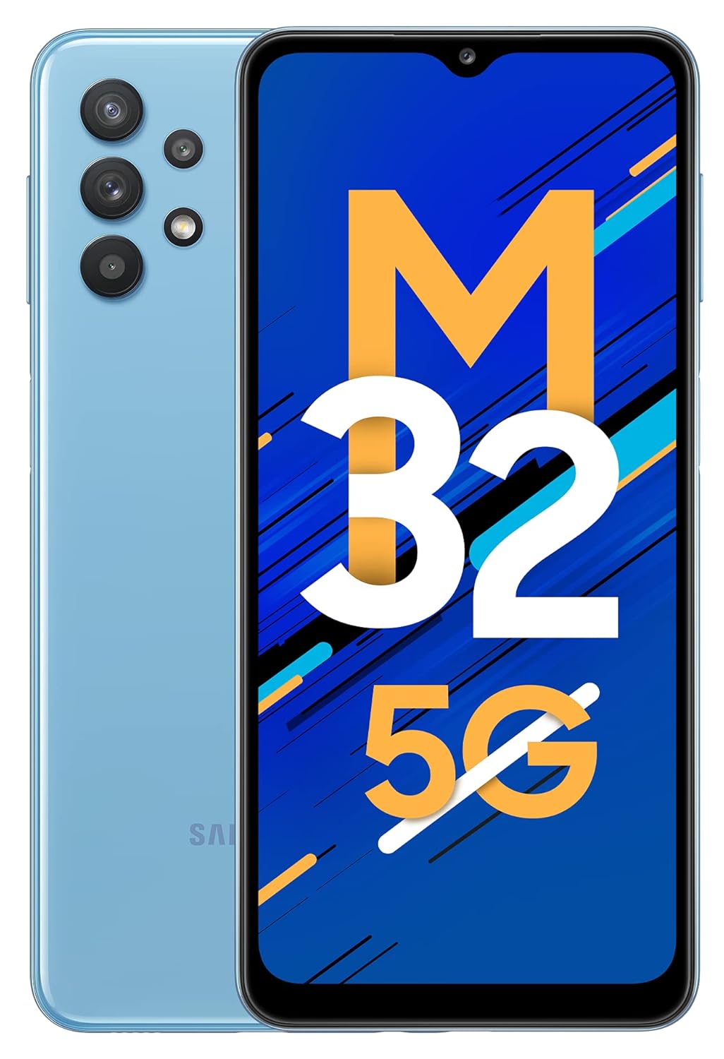Samsung Galaxy M32 5G (Sky Blue, 6GB RAM, 128GB Storage) | Dimensity 720 Processor | 5000mAh Battery| Knox Security Samsung Galaxy M32 5G (Sky Blue, 6GB RAM, 128GB Storage) | Dimensity 720 Processor | 5000mAh Battery| Knox Security