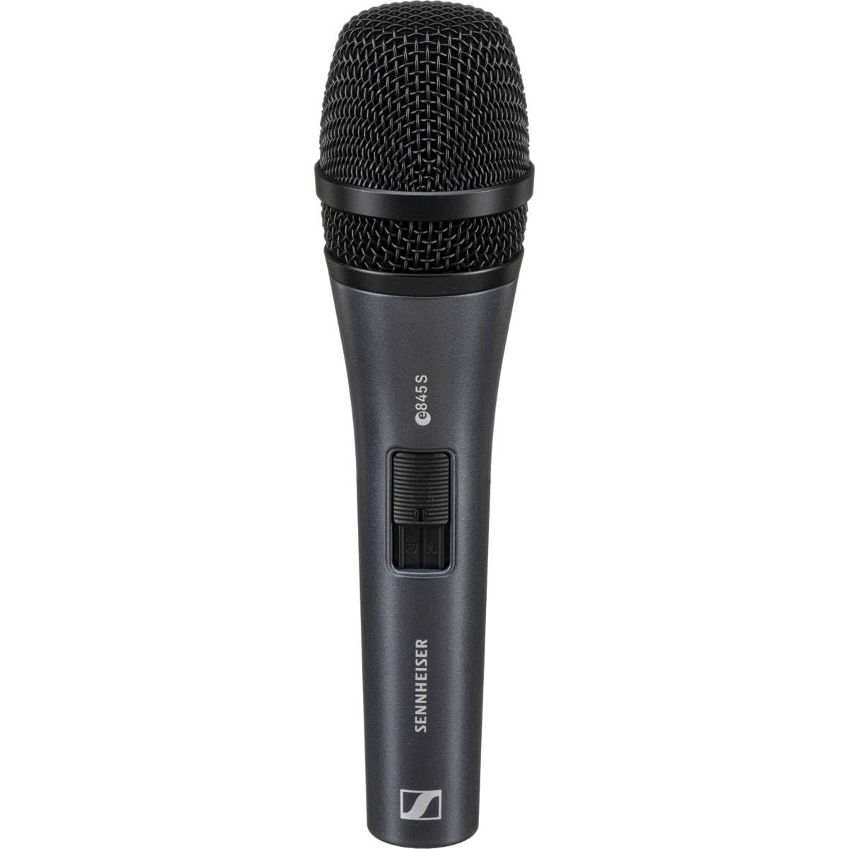 Sennheiser Professional Audio E845-S Vocal Microphone |100% Voice Clarity |Dynamic Super-Cardioid Vocal Mic | 40-16,000 Hz| Ideal for Conferences, XLR, Choirs, Live Singing & Stage Performances Black