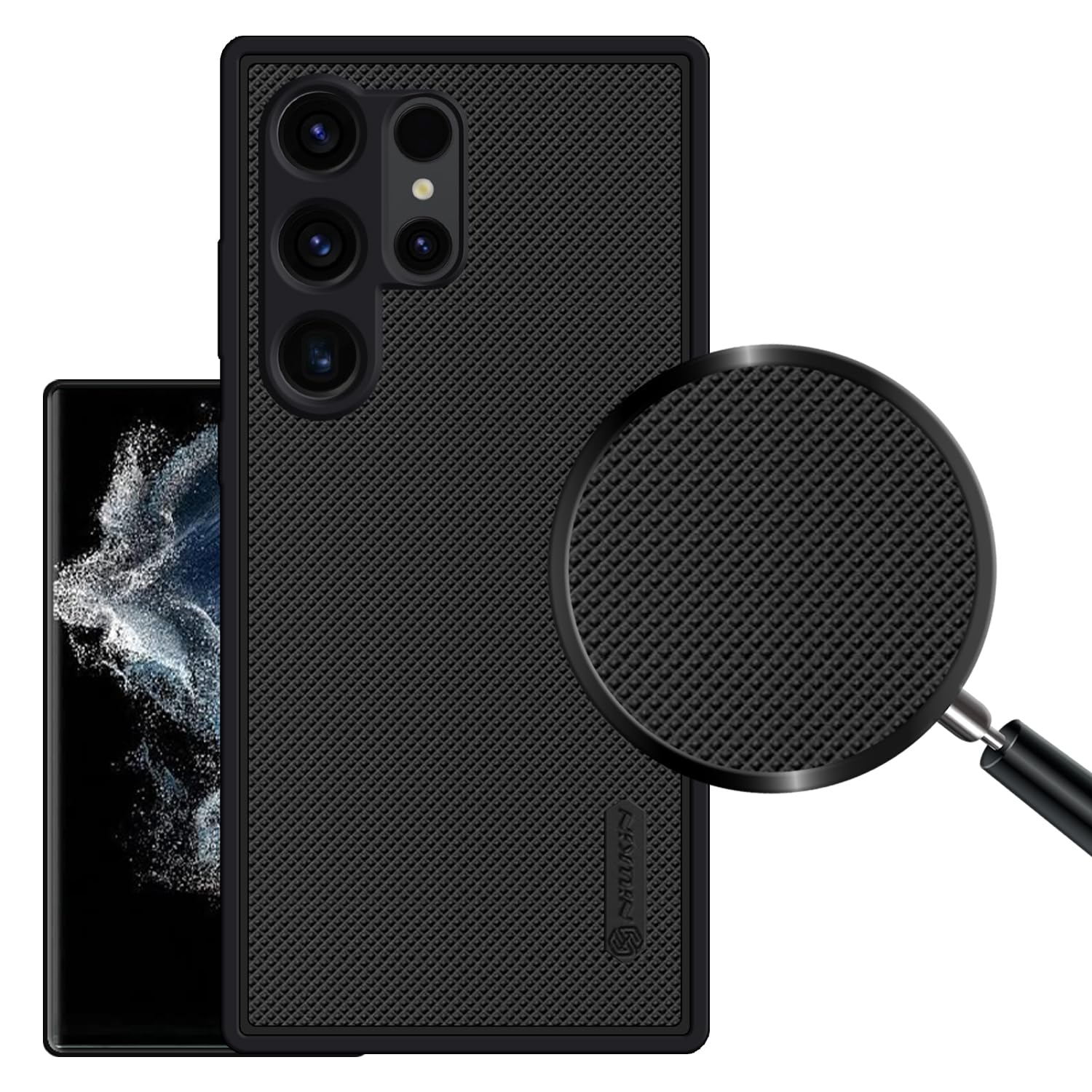 VIDO Super Frosted Raised Camera Protect Soft Back Case Cover for Samsung Galaxy S23 Ultra 5G