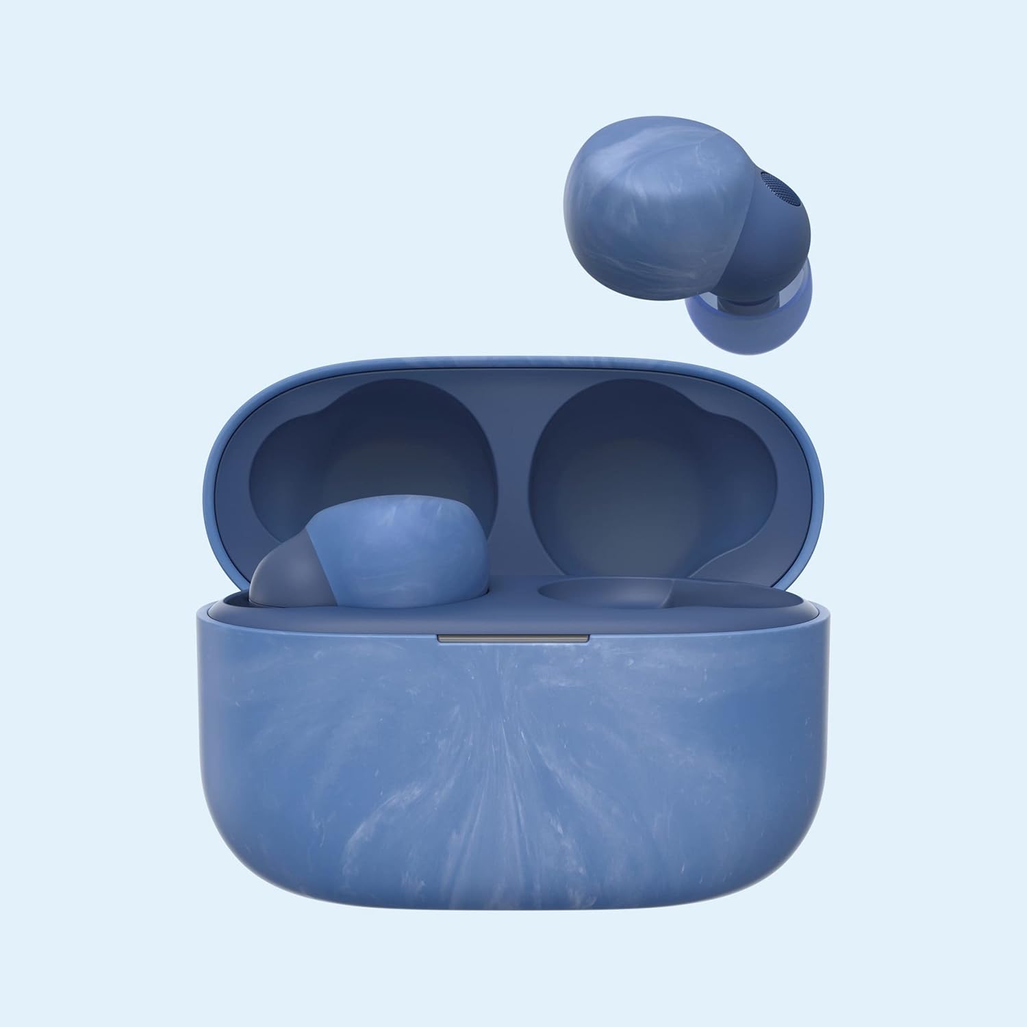 Sony LinkBuds S WF-LS900N Noise Cancellation Bluetooth Earbuds, TWS, Hi-Res Audio, Up to 23Hrs Battery-Marble Blue Sony LinkBuds S WF-LS900N Noise Cancellation Bluetooth Earbuds, TWS, Hi-Res Audio, Up to 23Hrs Battery-Marble Blue