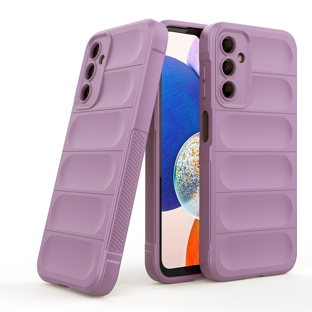 Amazon Brand- Solimo Basic Case for Samsung Galaxy A14 5G (Silicone_Purple) Amazon Brand- Solimo Basic Case for Samsung Galaxy A14 5G (Silicone_Purple)