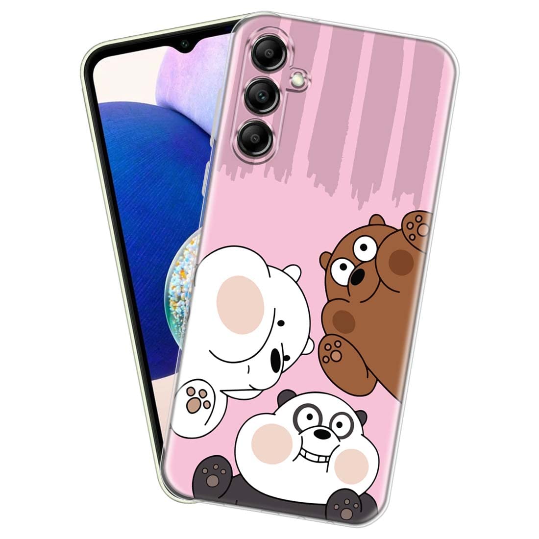 Fashionury Designer Printed Soft Silicone Back Case Cover for Samsung Galaxy A14 5G Back Cover for Samsung Galaxy A14 5G -D3024