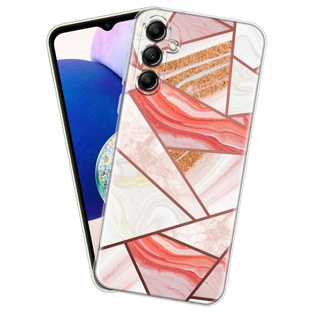 Fashionury Designer Printed Soft Silicone Back Case Cover for Samsung Galaxy A14 5G Back Cover for Samsung Galaxy A14 5G -D1015