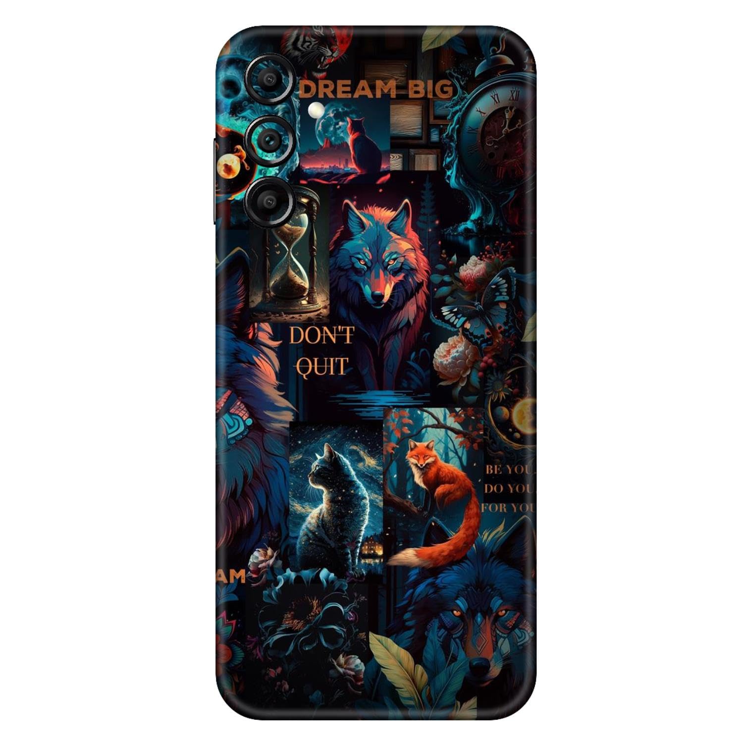 WRAP CRAFT Mobile Skin Sticker Compatible with Samsung Galaxy A14 5G Skin Not Back Cover, Camera & Back Protector Mobile Skin Wrap; Samsung Galaxy A14 5G-KE-175 WRAP CRAFT Mobile Skin Sticker Compatible with Samsung Galaxy A14 5G Skin Not Back Cover, Camera & Back Protector Mobile Skin Wrap; Samsung Galaxy A14 5G-KE-175