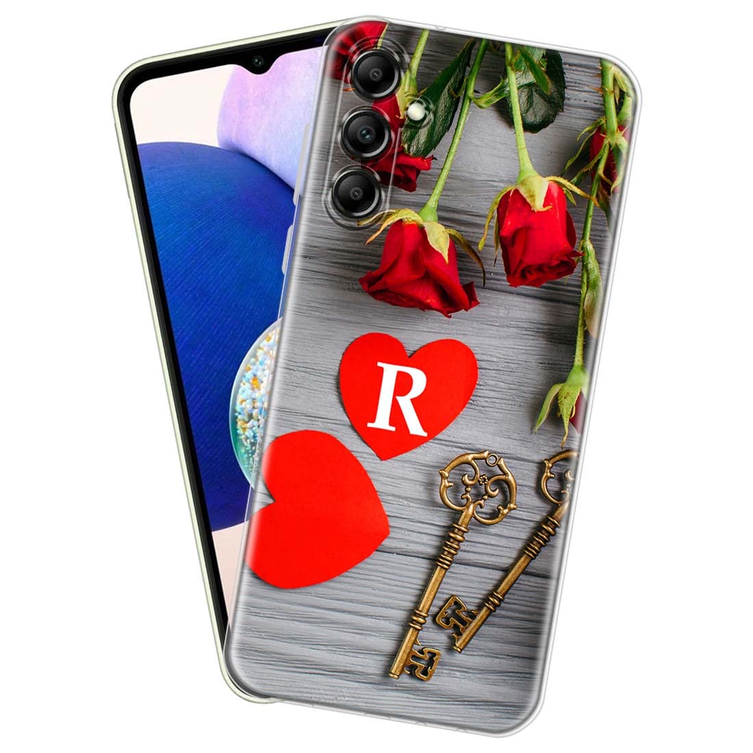 Fashionury Designer Printed Soft Silicone Back Case Cover for Samsung Galaxy A14 5G Back Cover for Samsung Galaxy A14 5G -D0508