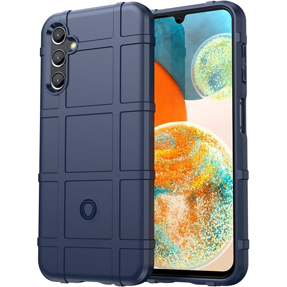 Casotec Shockproof Back Cover Case for Samsung Galaxy A14 5G | 360 Degree Protection | Military Grade Drop Protective Case | Anti-Scratch Tough TPU Case for Samsung Galaxy A14 5G (Blue) Casotec Shockproof Back Cover Case for Samsung Galaxy A14 5G | 360 Degree Protection | Military Grade Drop Protective Case | Anti-Scratch Tough TPU Case for Samsung Galaxy A14 5G (Blue)