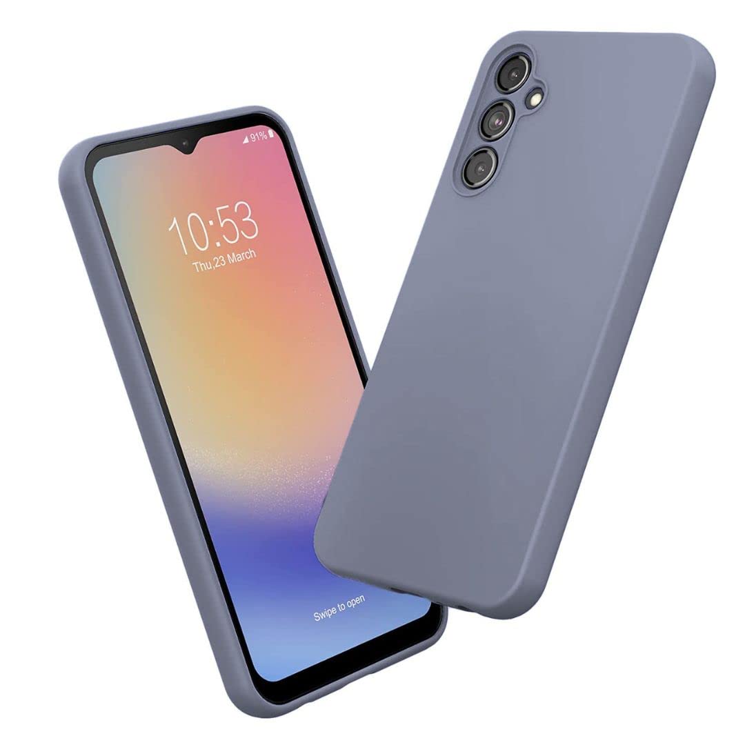 DIZORO Microfiber Candy Case Compatible for Samsung A14 5G Smooth Touch Cushion Liquid Soft Silicone Gel Rubber Phone Cases Non-Slip Full Body Protective Shockproof Back Cover – OG Lavender Grey DIZORO Microfiber Candy Case Compatible for Samsung A14 5G Smooth Touch Cushion Liquid Soft Silicone Gel Rubber Phone Cases Non-Slip Full Body Protective Shockproof Back Cover – OG Lavender Grey