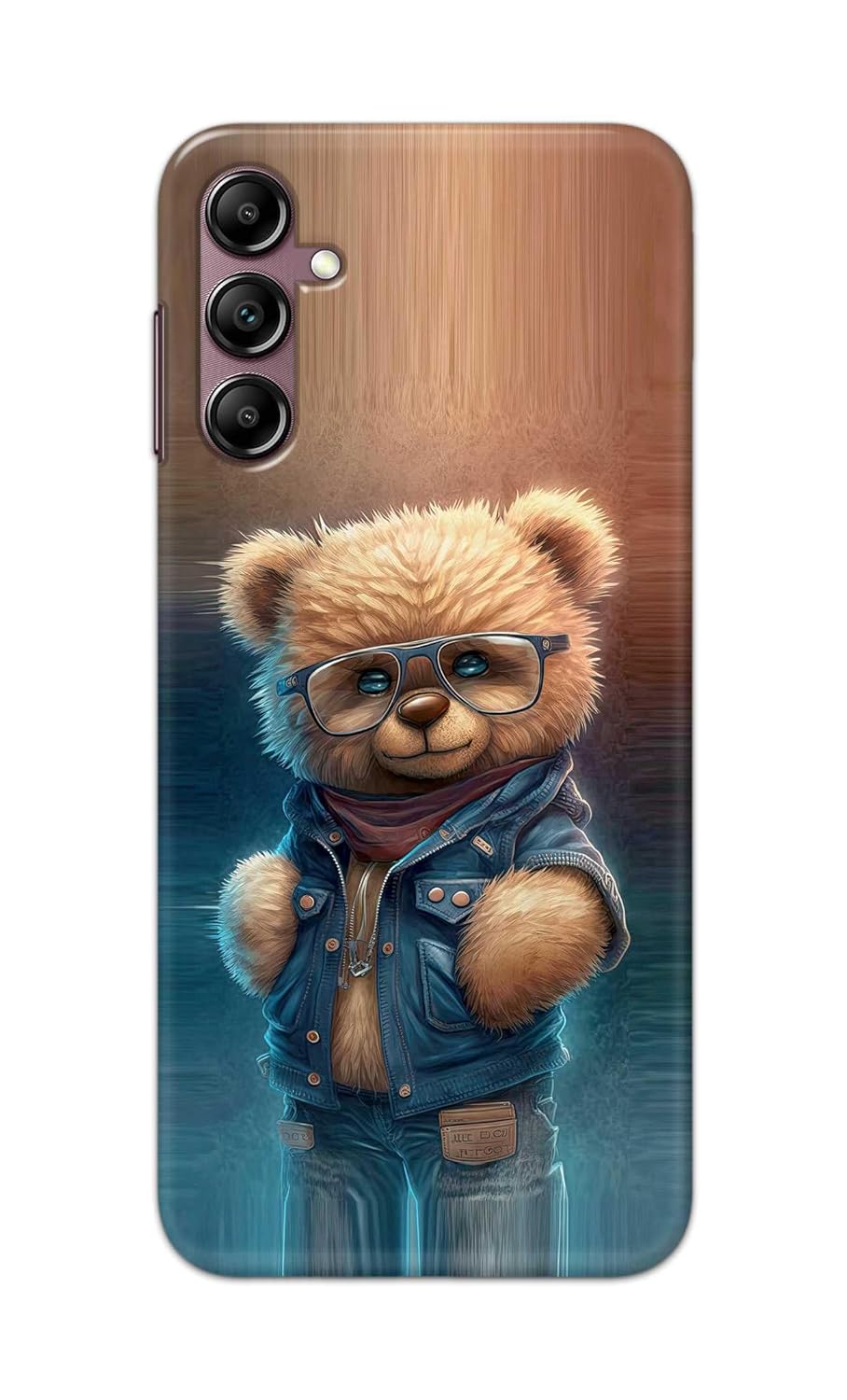 PRINTFIDAA® Printed Hard Back Cover for Samsung Galaxy A14 5G Back Cover (Teddy Bear) -190724(EN)