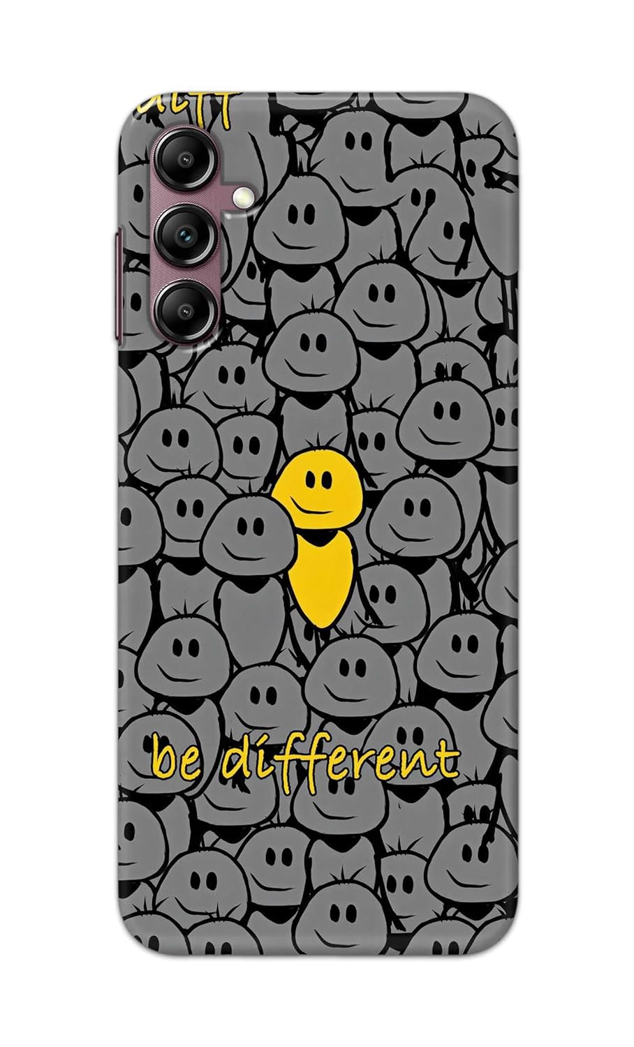 PRINTFIDAA® Printed Hard Back Cover for Samsung Galaxy A14 5G Back Cover (Be Different) -190724(EN)