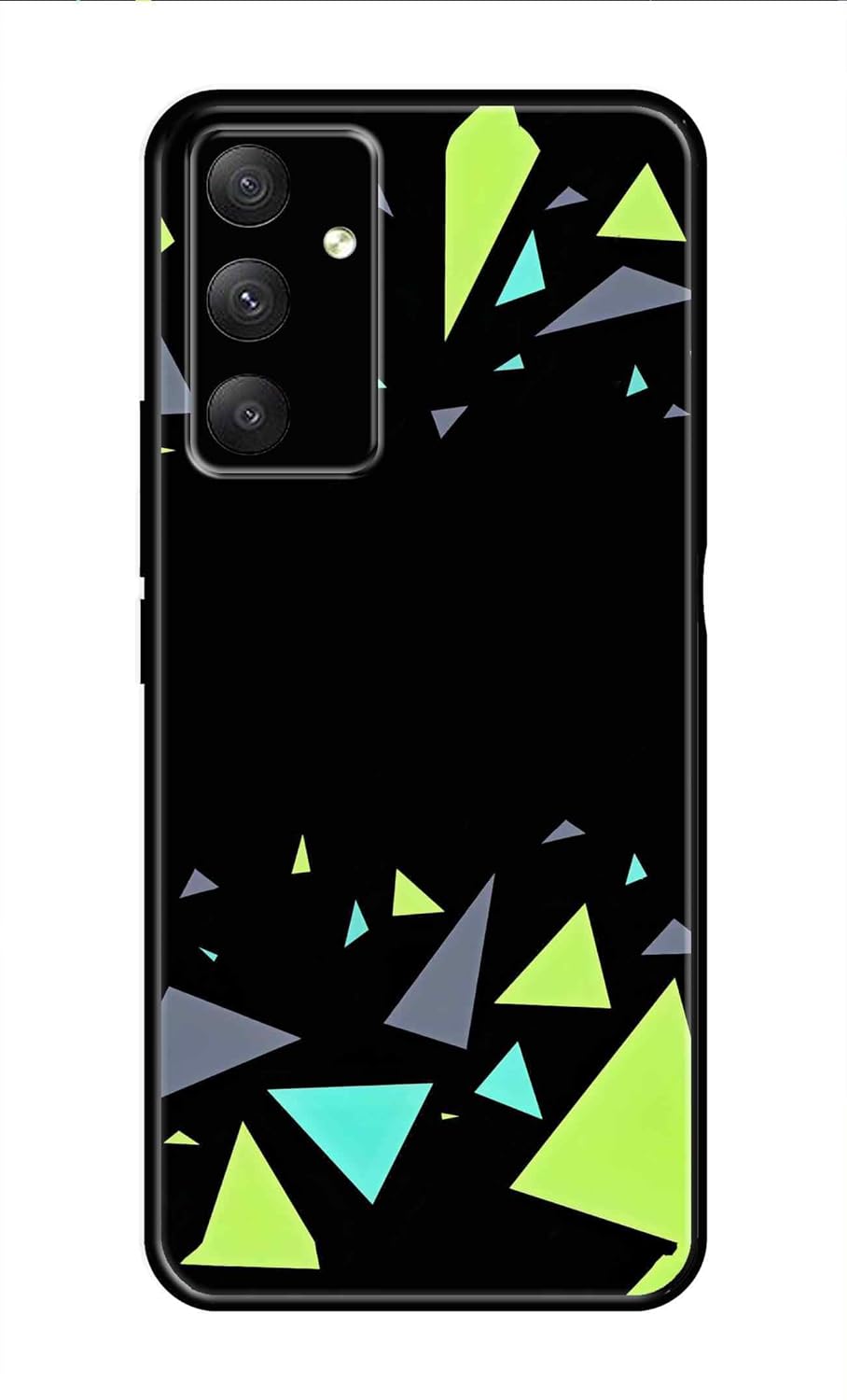 PRINTFIDAA® Metal TPU Printed Back Cover for Samsung Galaxy A14 5G (Vector Pattern) 360 Degree Protection | Camera Protection -25092024(U)