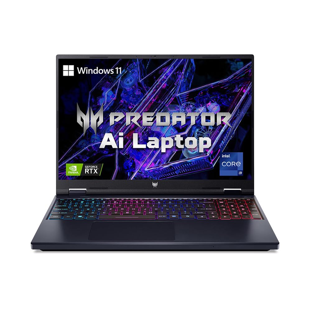Acer Predator Helios Neo 16 Gaming Laptop 14th Gen Intel Core i9 Processor (Windows 11 Home/16 GB/1 TB SSD/NVIDIA GeForce RTX 4070) PHN16-72 with 40.64 cm (16″) WQXGA Display Acer Predator Helios Neo 16 Gaming Laptop 14th Gen Intel Core i9 Processor (Windows 11 Home/16 GB/1 TB SSD/NVIDIA GeForce RTX 4070) PHN16-72 with 40.64 cm (16″) WQXGA Display