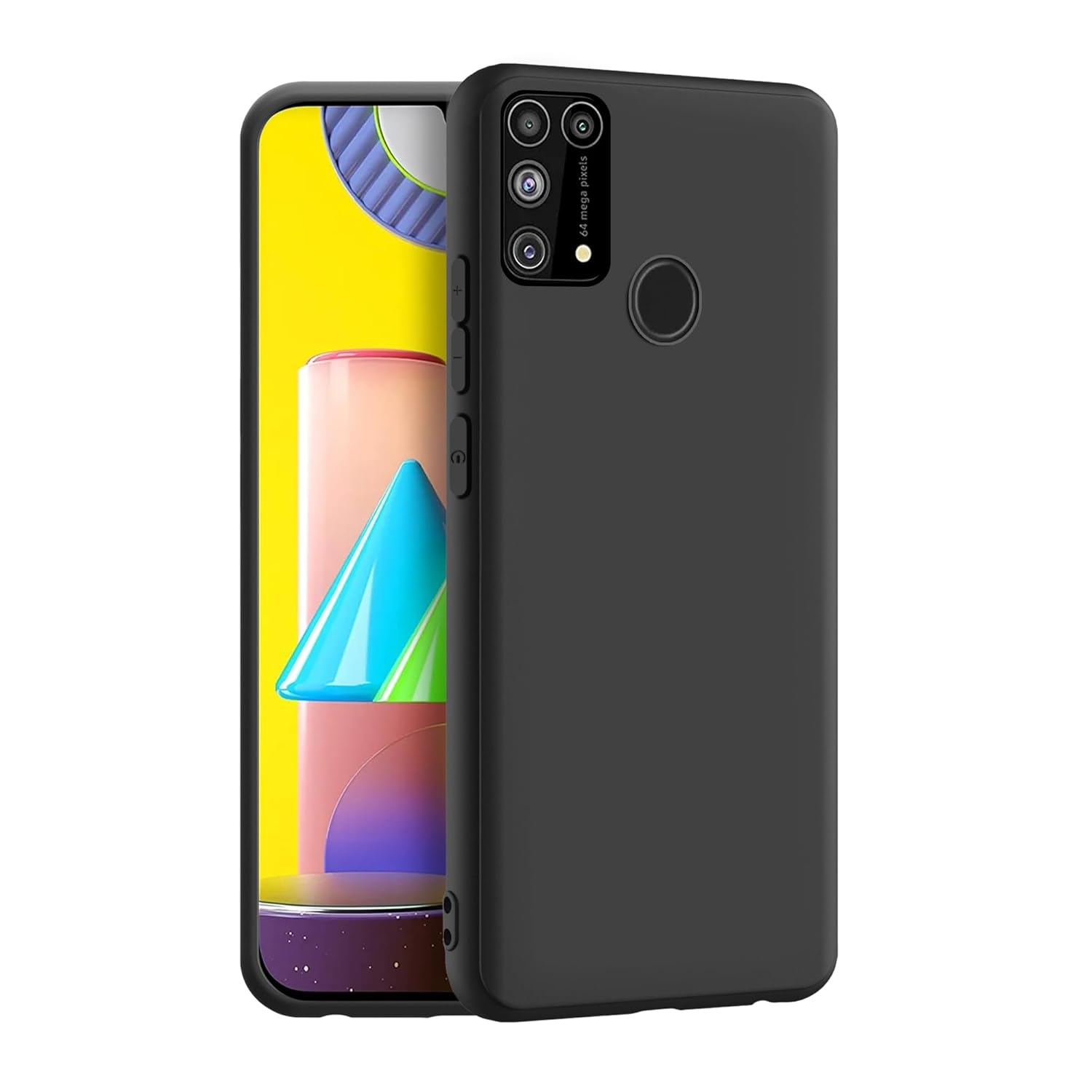 CEDO Samsung Galaxy M31 / F41 / M31 (4G) Prime Back Cover | Camera Bump Protection & Ultra Slim | Matte Soft Silicon Shock Proof Rubberised Back Case Cover (Black) CEDO Samsung Galaxy M31 / F41 / M31 (4G) Prime Back Cover | Camera Bump Protection & Ultra Slim | Matte Soft Silicon Shock Proof Rubberised Back Case Cover (Black)