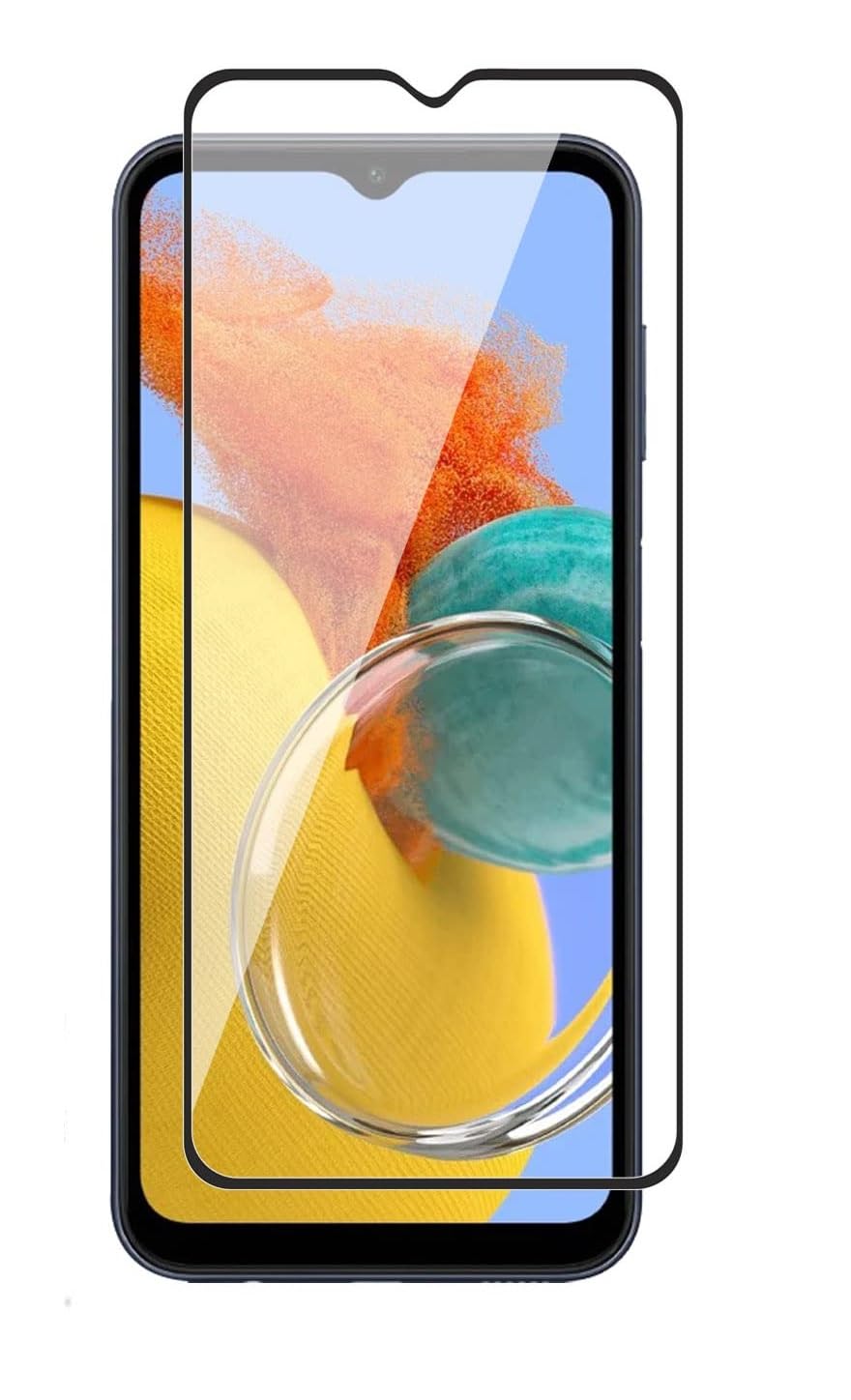JGD PRODUCTS for Samsung Galaxy M14 5G, Samsung Galaxy F14 5G, Samsung Galaxy A14 5G (2023) Tempered glass with Full Edge Protection and Easy Installation Kit JGD PRODUCTS for Samsung Galaxy M14 5G, Samsung Galaxy F14 5G, Samsung Galaxy A14 5G (2023) Tempered glass with Full Edge Protection and Easy Installation Kit