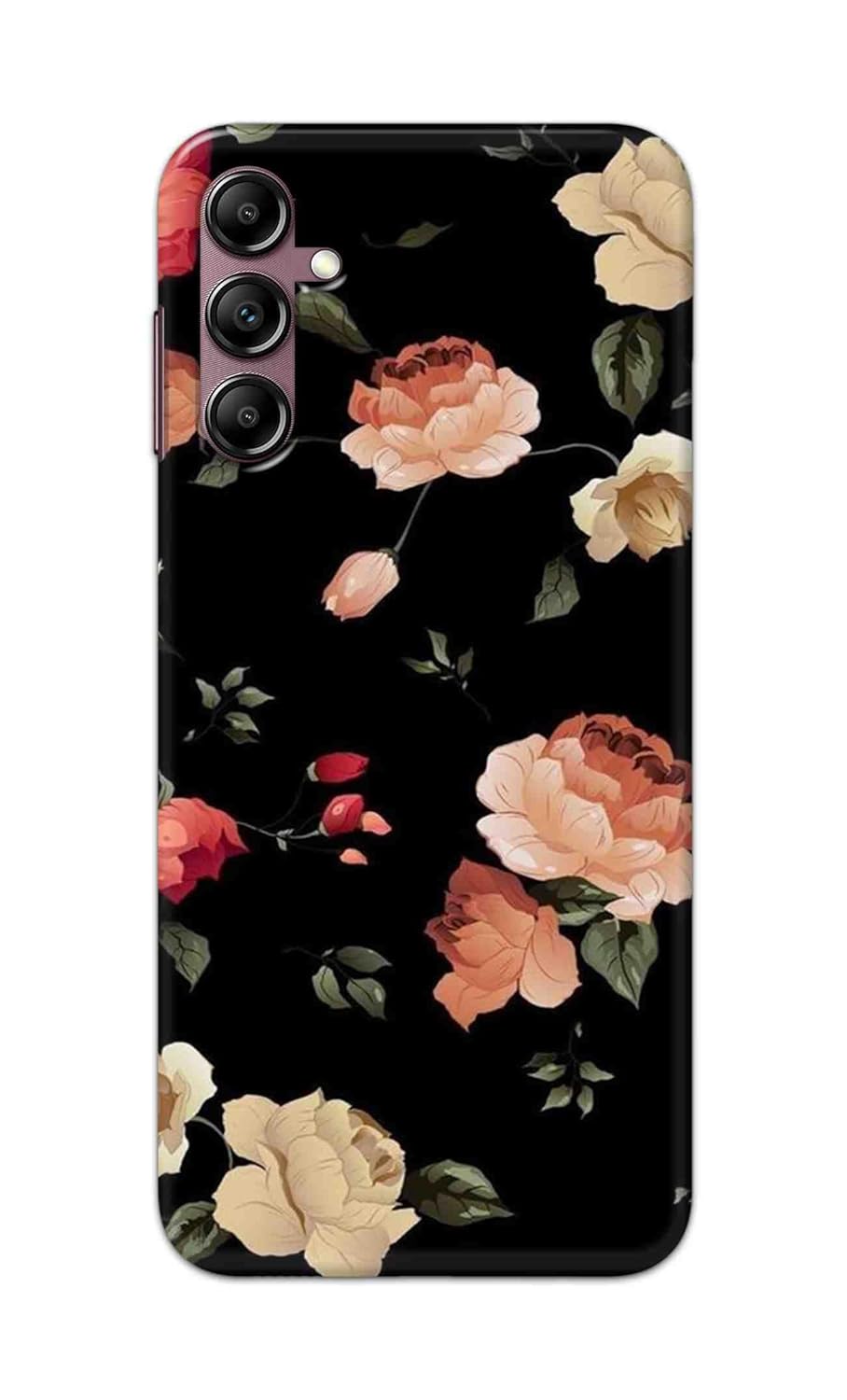NDCOM for Samsung A14 5G Back Cover, Durable Samsung Galaxy A14 5G Back Cover, Slim and Protective A14 5G Samsung Back Cover Case Flowers Froral Printed Hard Case
