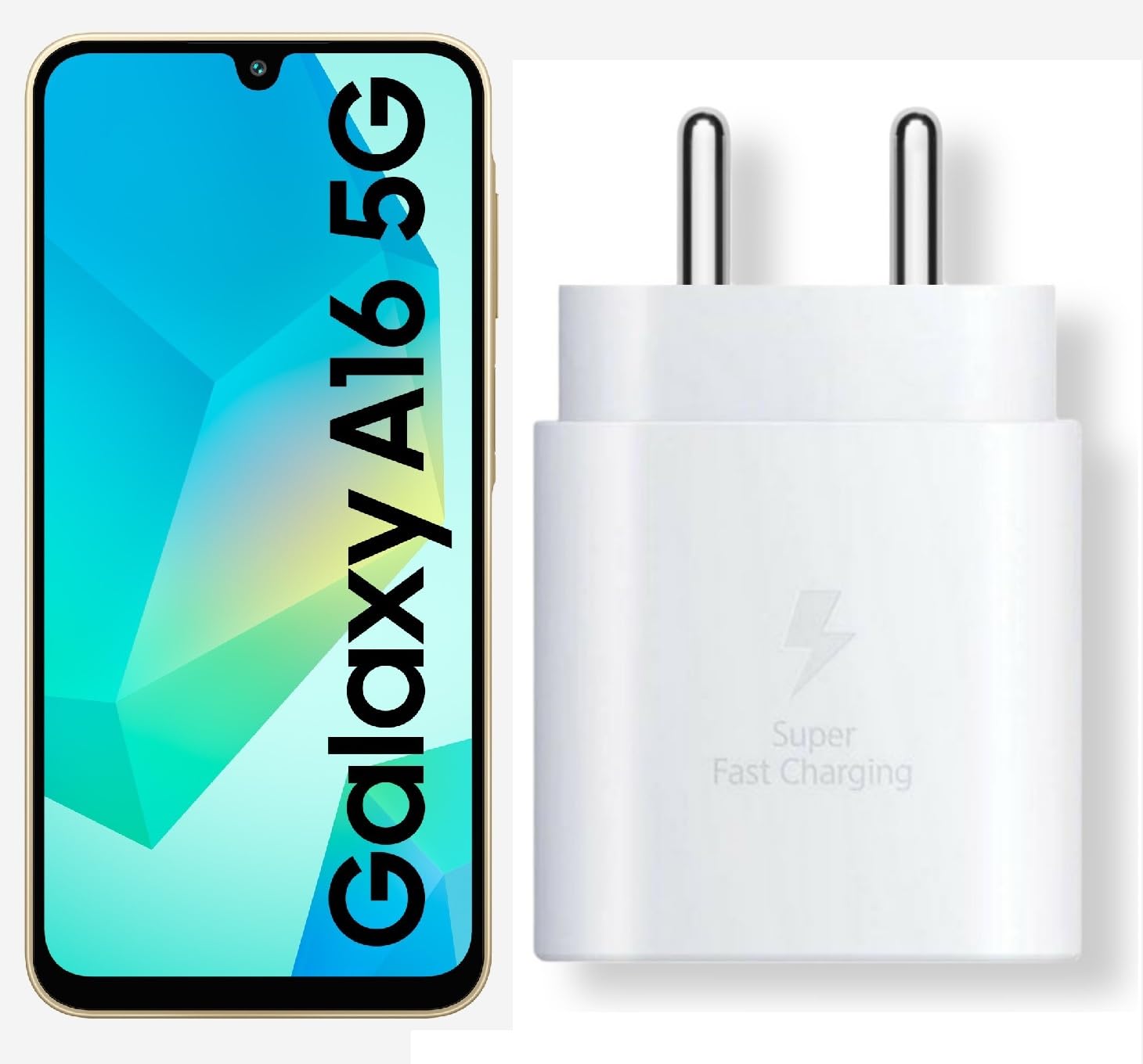 Prifakt 25W C-Type Super Fast Adapter Compatible with Samsung Galaxy A16 5g Super Fast Charger Adapter for S24/S23/S23 fe/S22/S21/21 fe/S20/M14/M33/M13/M35/M05/A14, A15/S24 fe/A16 5g, White