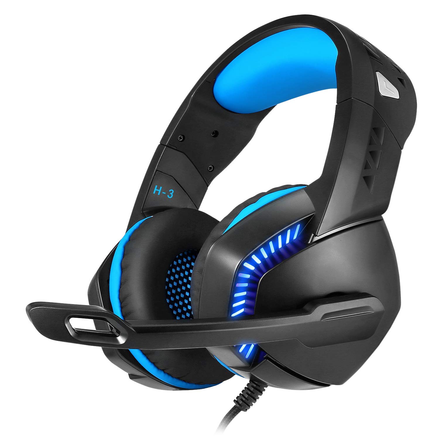 (Refurbished) Cosmic Byte H3 Gaming Headphone with Mic for PC, Laptops, Mobiles, PS4, Xbox One (Blue) (Refurbished) Cosmic Byte H3 Gaming Headphone with Mic for PC, Laptops, Mobiles, PS4, Xbox One (Blue)