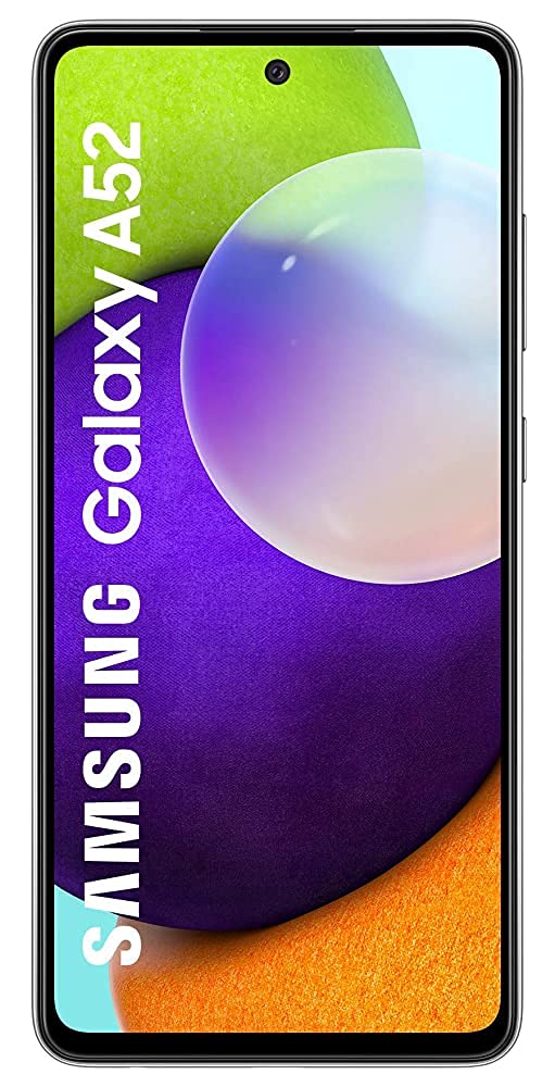 (Refurbished) Samsung Galaxy A52 (Black, 6GB RAM, 128GB Storage) with No Cost EMI/Additional Exchange Offers