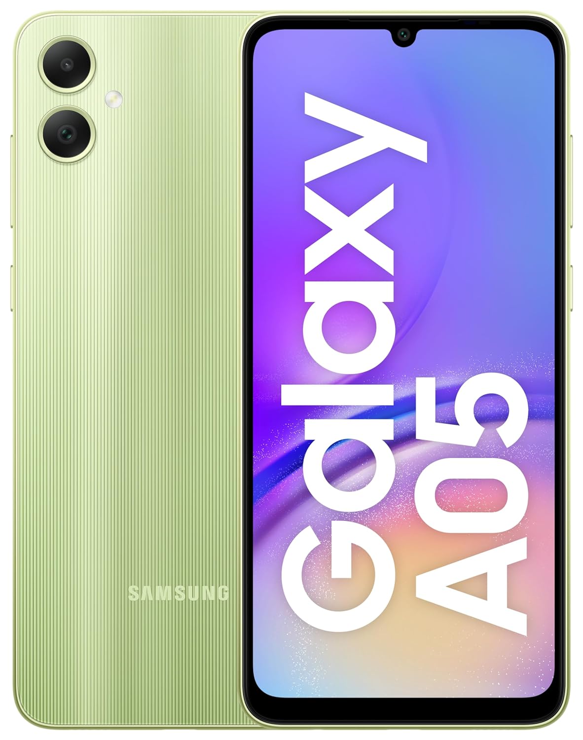 Samsung Galaxy A05 (Light Green, 6GB, 128GB Storage) | 50 MP Main Camera | Upto 12GB RAM with RAM Plus | MediaTek Helio G85 | 5000 mAh Battery Samsung Galaxy A05 (Light Green, 6GB, 128GB Storage) | 50 MP Main Camera | Upto 12GB RAM with RAM Plus | MediaTek Helio G85 | 5000 mAh Battery