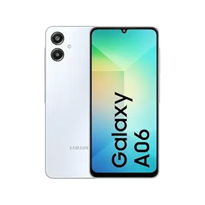 Samsung Galaxy A06 (Light Blue, 4GB RAM, 64GB Storage) Without Offer Samsung Galaxy A06 (Light Blue, 4GB RAM, 64GB Storage) Without Offer