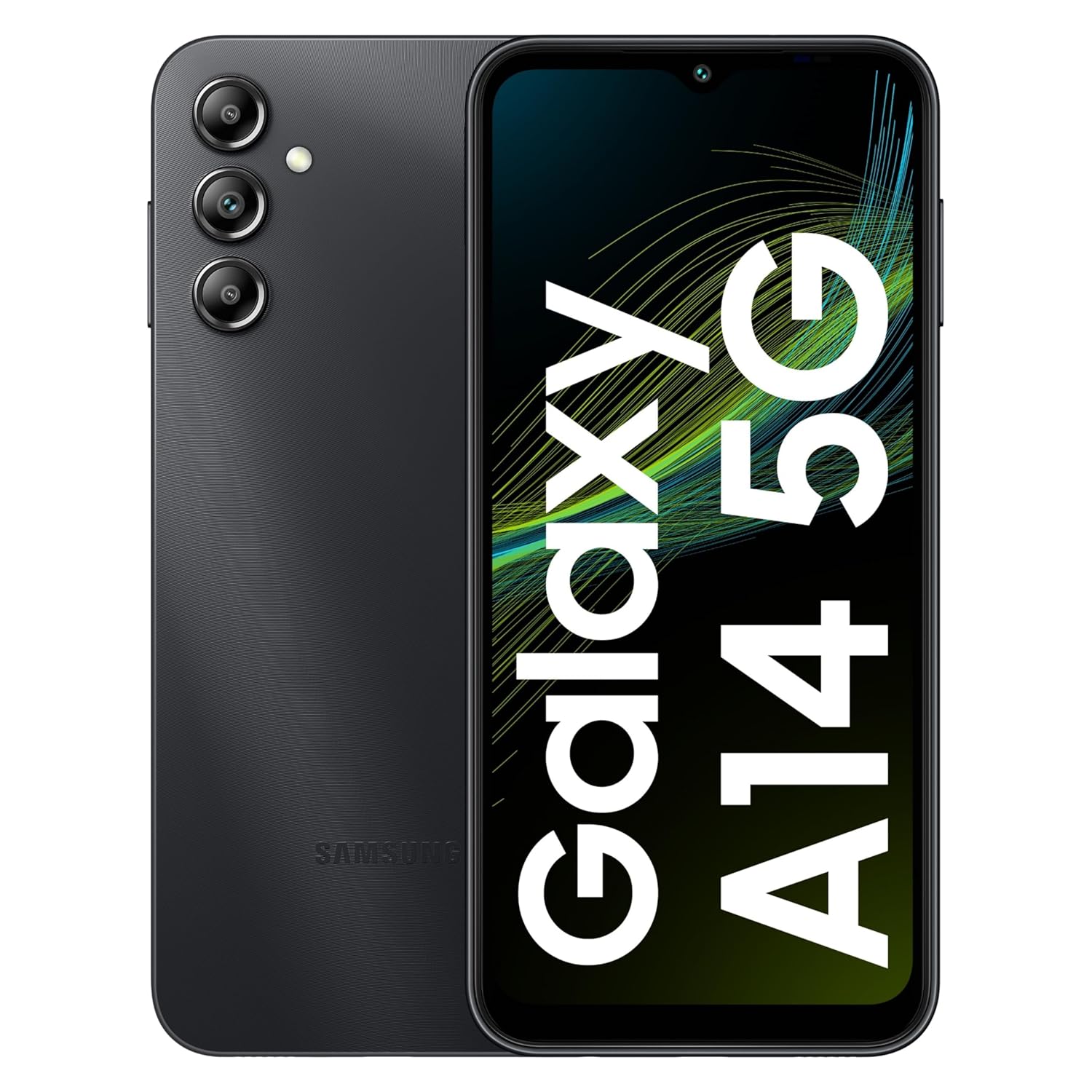 Samsung Galaxy A14 5G (Black, 4GB, 128GB Storage) | Triple Rear Camera (50 MP Main) | Upto 8 GB RAM with RAM Plus | Without Charger Samsung Galaxy A14 5G (Black, 4GB, 128GB Storage) | Triple Rear Camera (50 MP Main) | Upto 8 GB RAM with RAM Plus | Without Charger