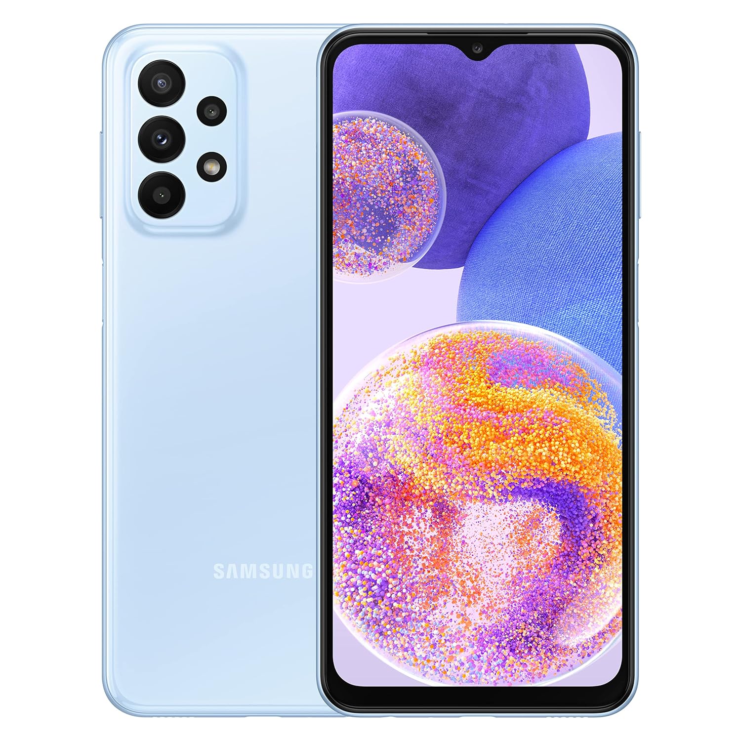 Samsung Galaxy A23 Blue, 8GB RAM, 128GB Storage with No Cost EMI/Additional Exchange Offers Samsung Galaxy A23 Blue, 8GB RAM, 128GB Storage with No Cost EMI/Additional Exchange Offers