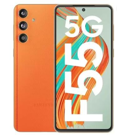 Samsung Galaxy F55 5G, Apricot Crush (8GB, 256GB)