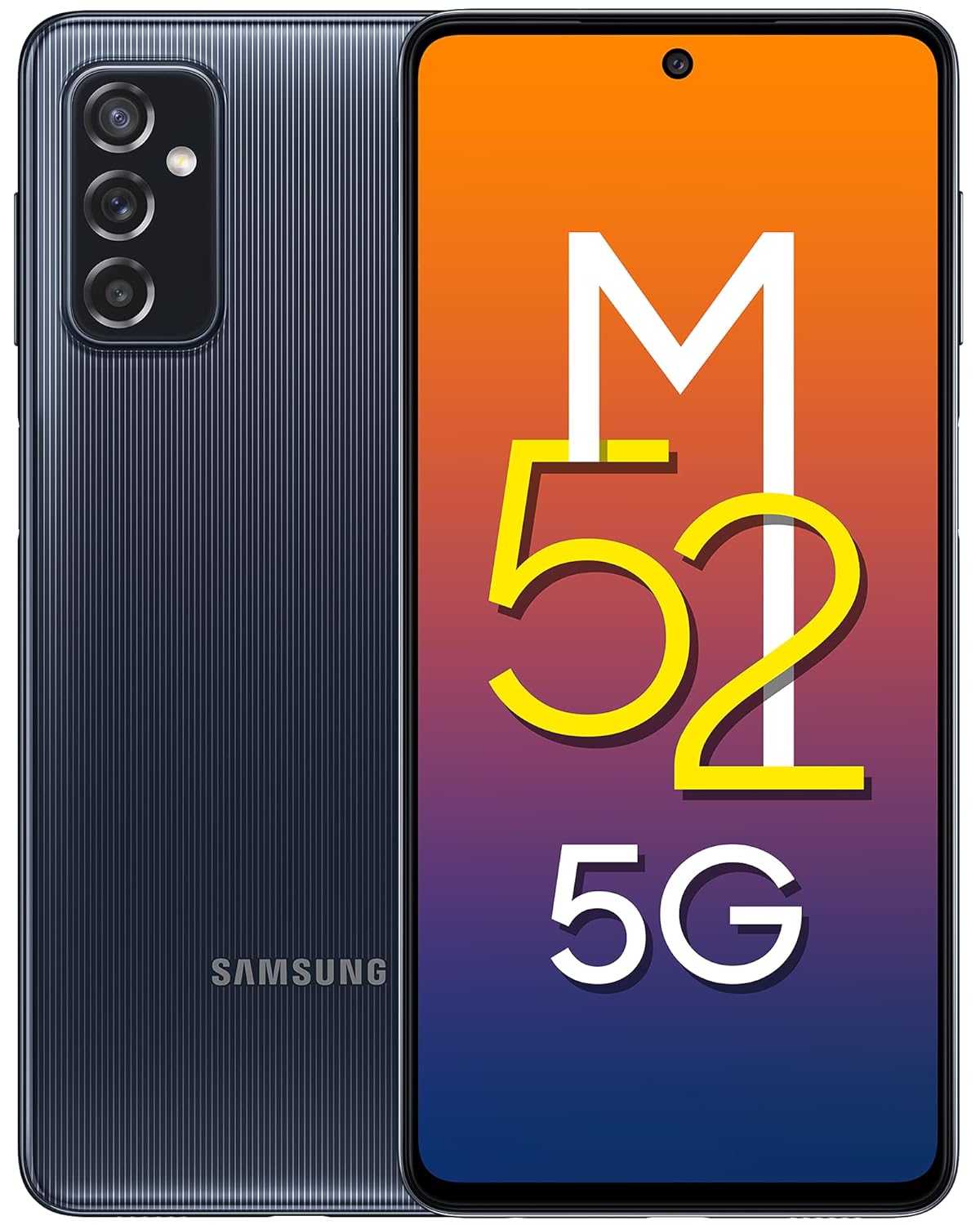 Samsung Galaxy M52 5G (Blazing Black, 6GB RAM, 128GB Storage) Latest Snapdragon 778G 5G | sAMOLED 120Hz Display