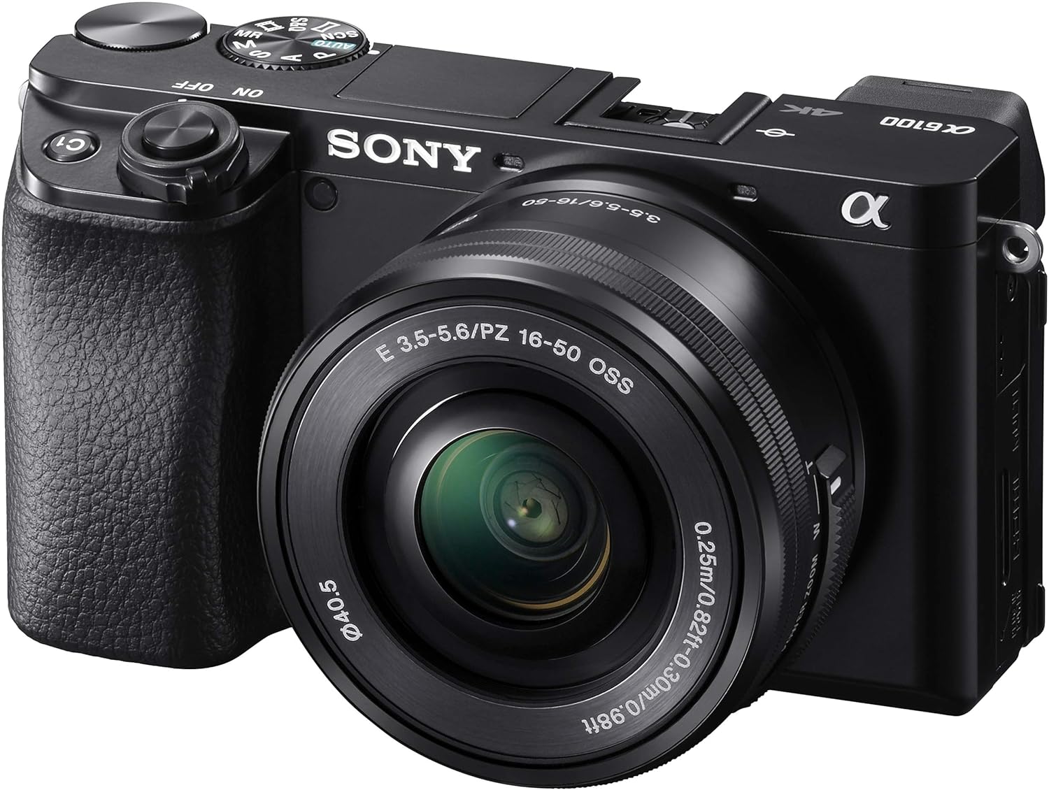 Sony Alpha ILCE 6100L 24.2 MP Mirrorless Digital SLR Camera with 16-50 mm Power Zoom Lens | APS-C Sensor | Fast Auto Focus,Real-time Eye AF,Real-time Tracking | 4K Vlogging Camera – Black Sony Alpha ILCE 6100L 24.2 MP Mirrorless Digital SLR Camera with 16-50 mm Power Zoom Lens | APS-C Sensor | Fast Auto Focus,Real-time Eye AF,Real-time Tracking | 4K Vlogging Camera – Black