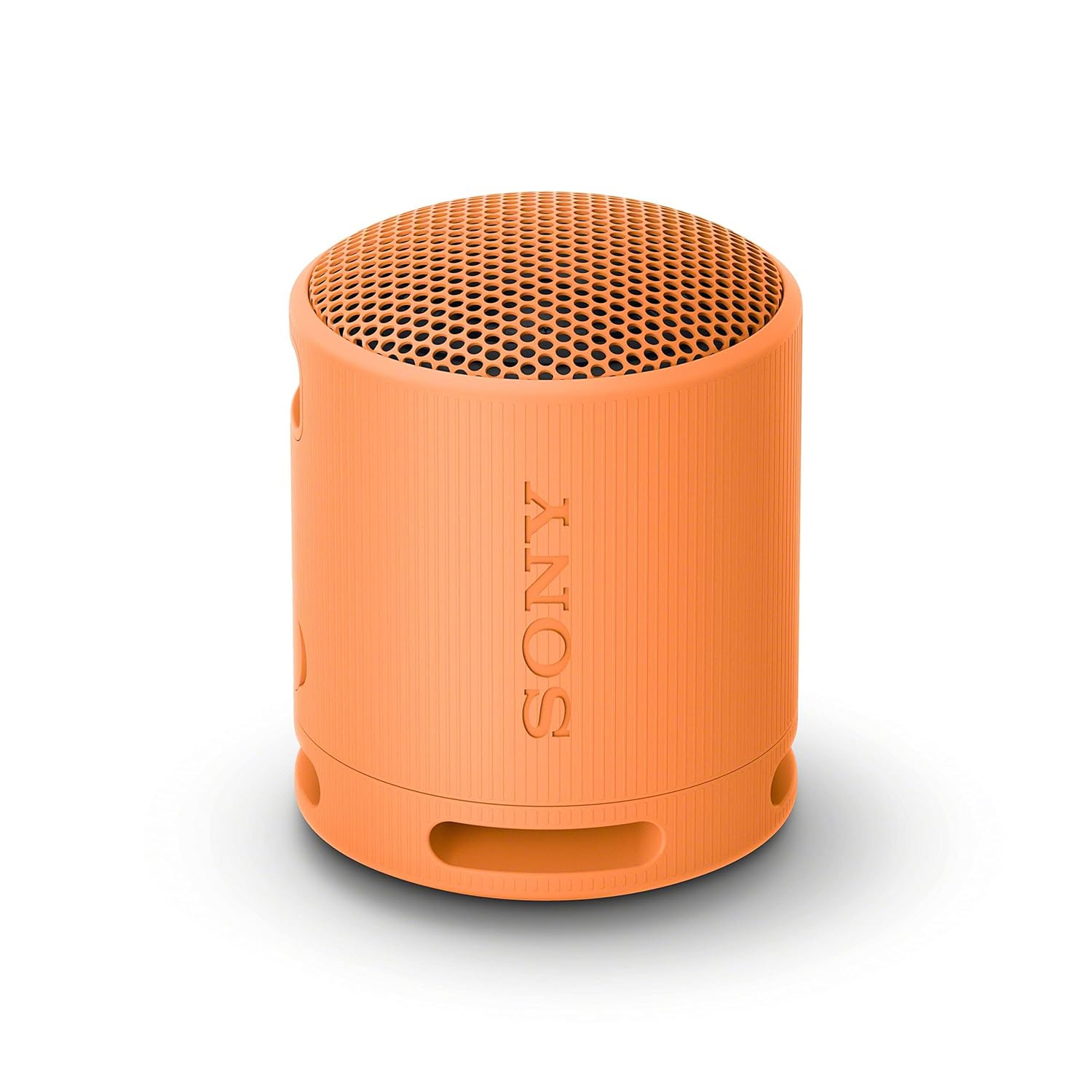 Sony SRS-XB100 Wireless Bluetooth Speaker Super-Compact,Portable, Lightweight, Waterproof & Dustproof,16 Hrs Battery,Versatile Strap,Extra Bass & Hands-Free Calling-Orange