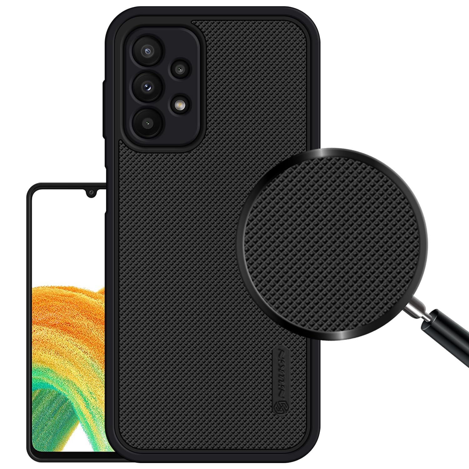 VIDO Super Frosted Raised Camera Protect Soft Back Case Cover for Samsung Galaxy A33 5G