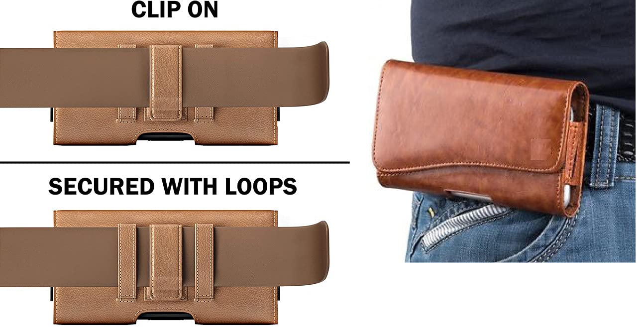 WHITBULL Leather Anti Theft Cellphone Belt Loop Holster Magnetic Cover for Samsung Galaxy A34 5G / F54 / A24 4G / F14 / M54 / M14 / A14 5G / F04 – Brown WHITBULL Leather Anti Theft Cellphone Belt Loop Holster Magnetic Cover for Samsung Galaxy A34 5G / F54 / A24 4G / F14 / M54 / M14 / A14 5G / F04 – Brown