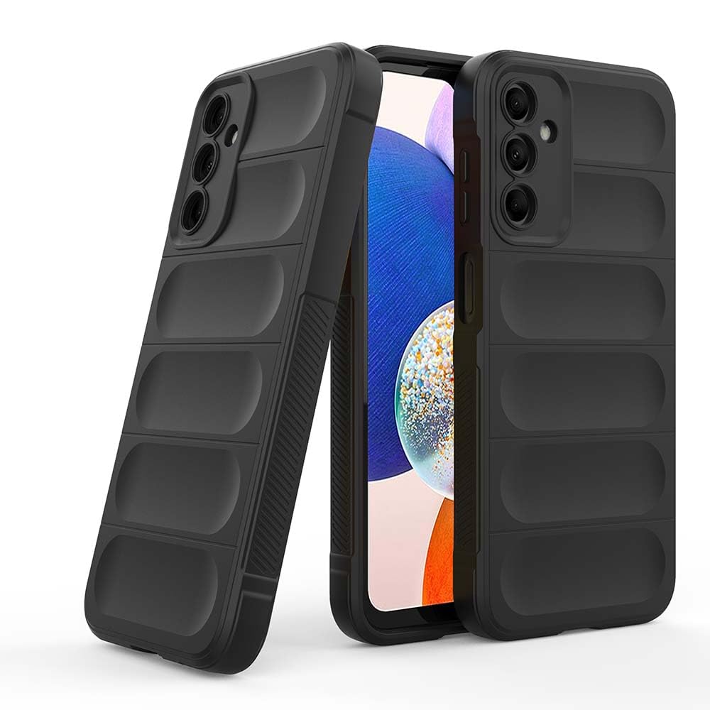 amazon basics Basic Case for Samsung Galaxy A14 5G (Silicone_Black)