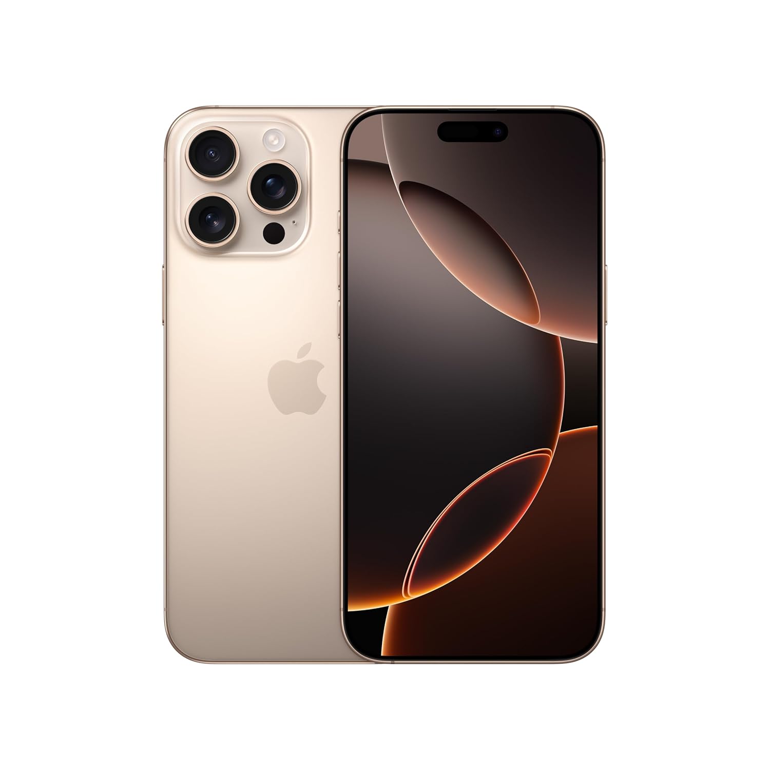 iPhone 16 Pro Max 512 GB: 5G Mobile Phone with Camera Control, 4K 120 fps Dolby Vision and a Huge Leap in Battery Life. Works with AirPods; Desert Titanium