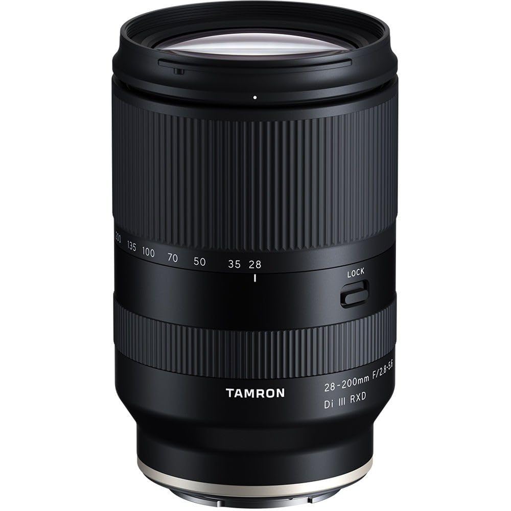 Tamron 28 200mm F/2.8-5.6 Di III RXD for Sony Full-Frame mirrorless Camera Lens (Black)