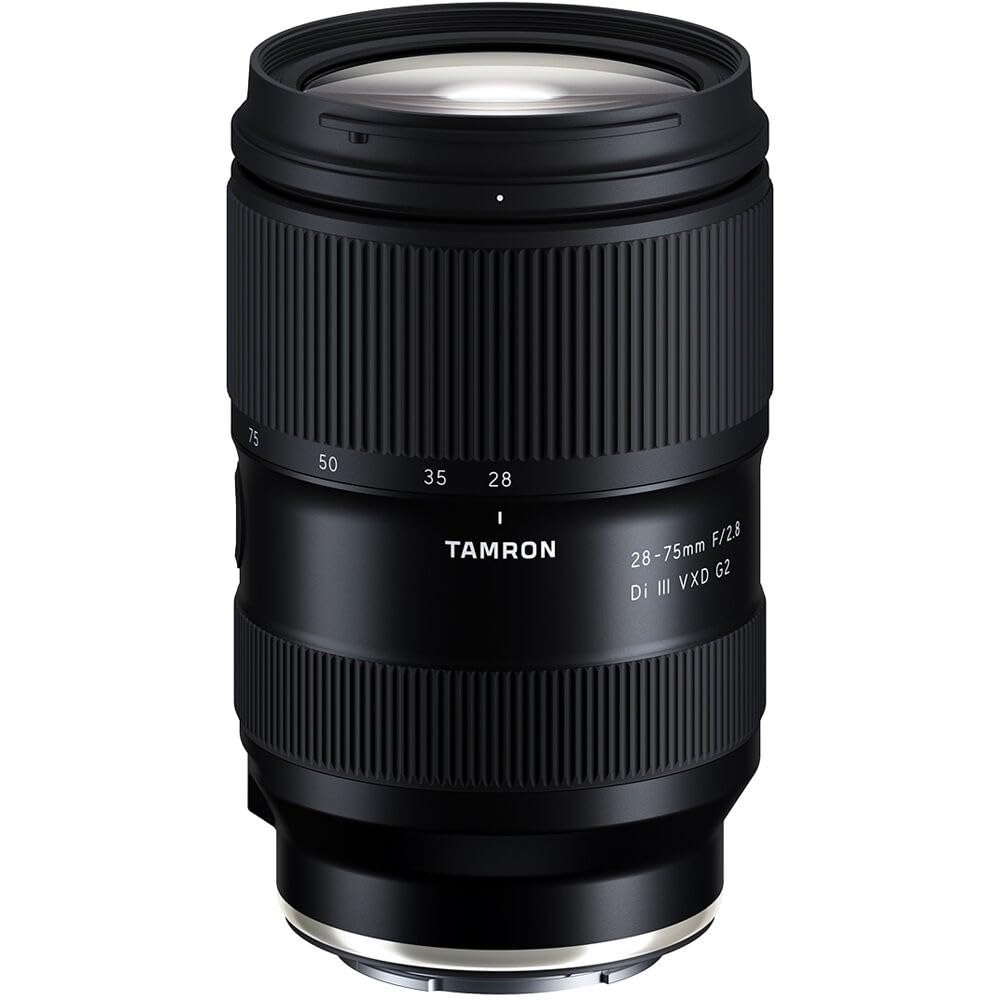 Tamron 28-75mm F2.8 DI III VXD G2 for Sony Full-Frame mirrorless Camera Lenses (Black)