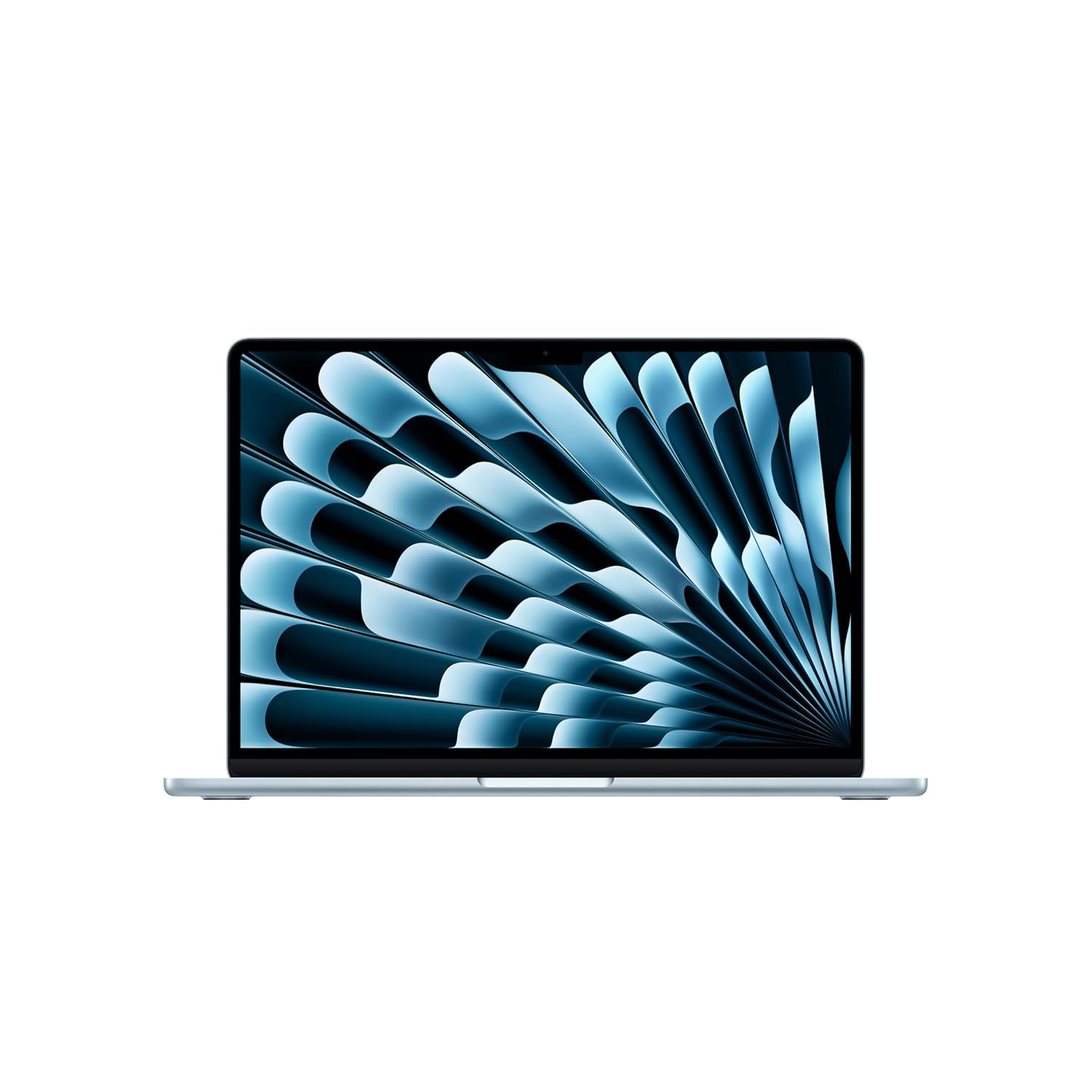 Apple 2025 MacBook Air 13″ Laptop with M4 chip: Built for Apple Intelligence, 34.46 cm (13.6″) Liquid Retina Display, 24GB Unified Memory, 512GB SSD Storage, 12MP Camera, Touch ID; Sky Blue