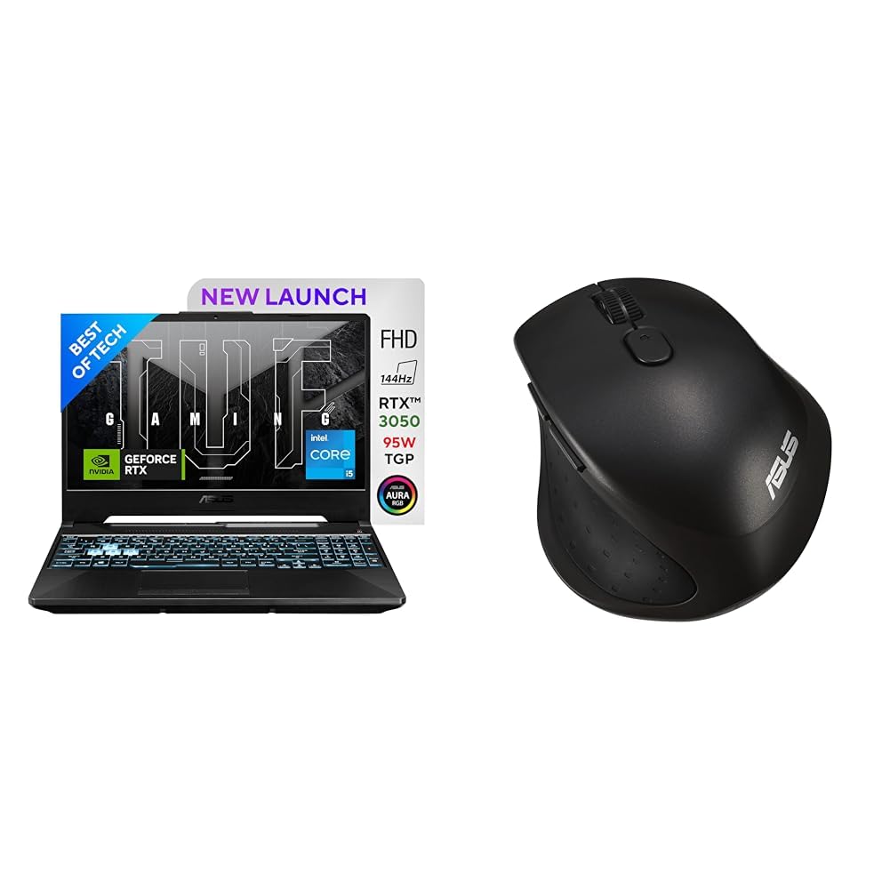 ASUS TUF Gaming F17 (2022) Intel Core i5-12500H Gaming Laptop,17.3″(43.94 cms) FHD 144Hz, RTX 3050 4