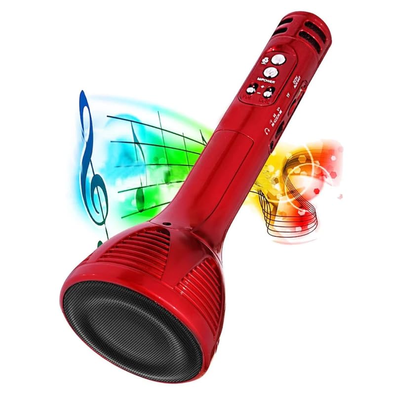 Drumstone ( 15 Years Warranty Wireless Microphone Speaker with Bluetooth – Portable Handheld Mic for Speech, Singing, and Karaoke for Kids, Events, and Home Use – Compact and Versatile