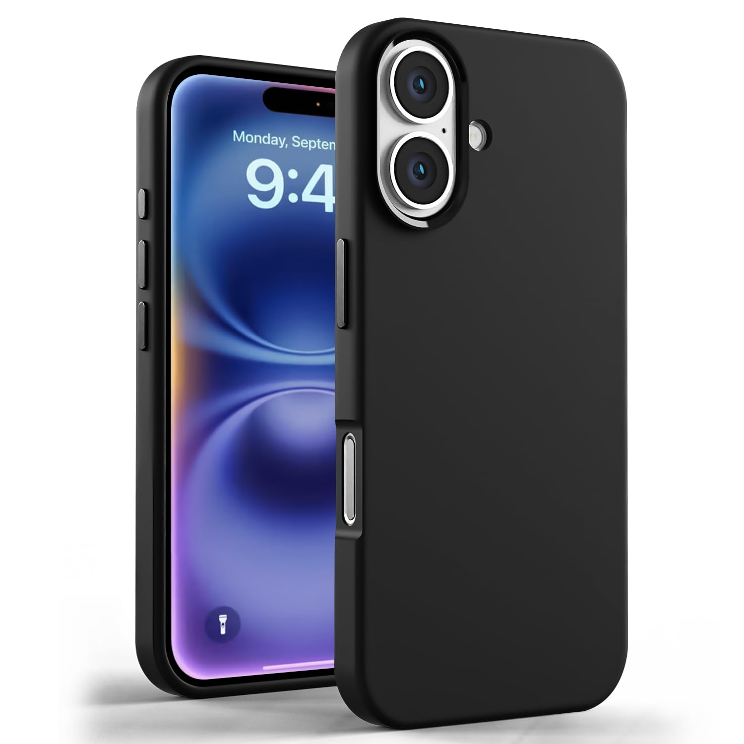 GRIPP Rubon Mag-Safe Case for iPhone 16 (6.1″) 2024 | 8ft Drop-Tested with D30 Technology | Soft Slim Silicone, Lightweight, Shock-Absorbing Bumper with 360-Degree Protection Back Cover – Black GRIPP Rubon Mag-Safe Case for iPhone 16 (6.1″) 2024 | 8ft Drop-Tested with D30 Technology | Soft Slim Silicone, Lightweight, Shock-Absorbing Bumper with 360-Degree Protection Back Cover – Black