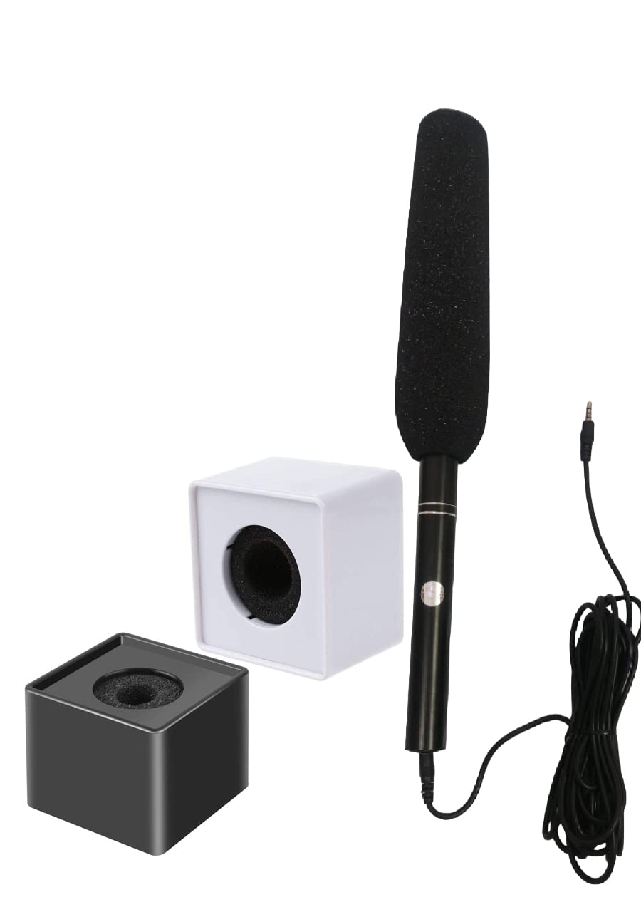 RODZ Reporter/Journalist/Interview/News/Youtubers/Reporting/Media/News/Tv Microphone/Mic for Mobile with 2 Station Logos