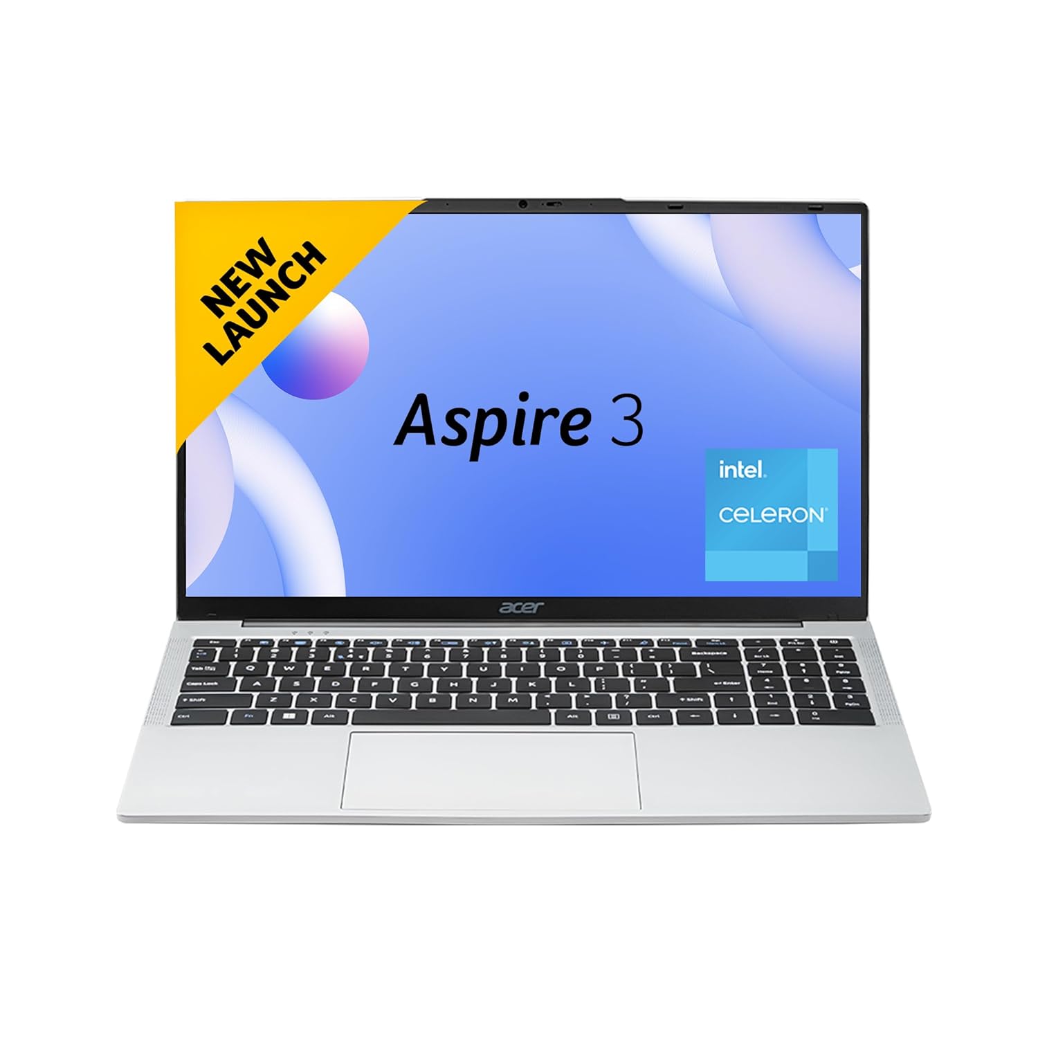 (Refurbished) Acer Aspire 3 Laptop Intel Core Celeron N4500 Processor Laptop (8 GB LPDDR4X SDRAM/512 GB SSD/Win11 Home/38 WHR/HD Webcam) A325-45 with 39.63 cm (15.6″) HD Display, Pure Silver, 1.5 KG