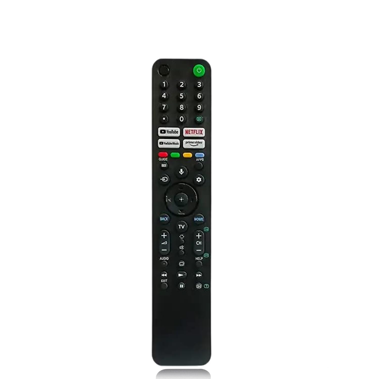 S-CAT Compatible with Sony Tx520p Sony Bravia Tv Remote Original Voice Command Bluetooth Control Suitable Smart Google Television X74K X75K X75AK A80J X80J X85J X90J X95J Series, Pairing Must !