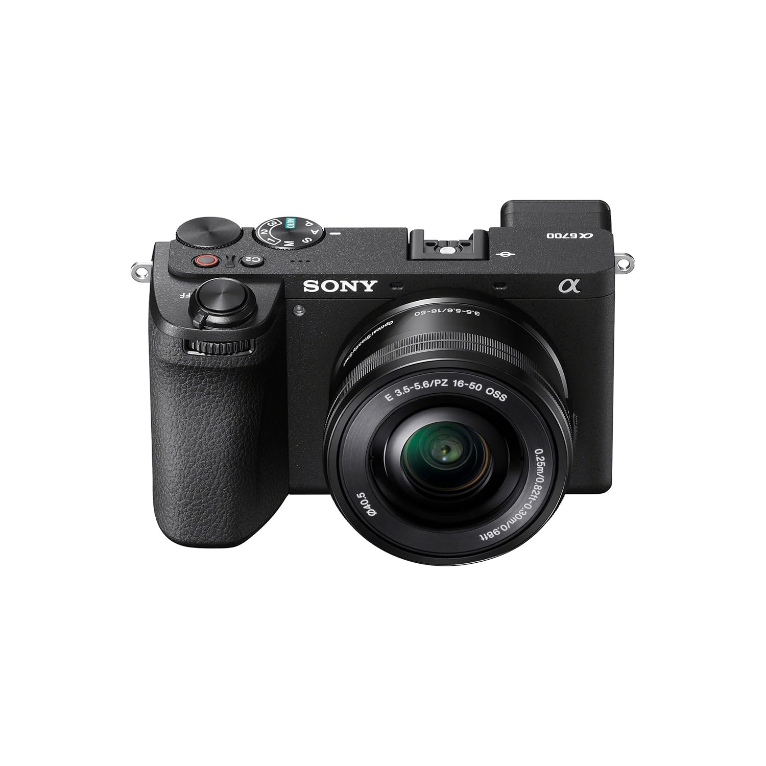 Sony Alpha ILCE-6700L APS-C Interchangeable-Lens Mirrorless Camera (Body + 16-50 mm Power Zoom Lens) | Made for Creators | 26.0 MP | Artificial Intelligence Based Autofocus | 4K 60p Recording – Black