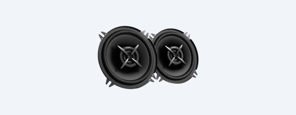 Sony Car Speaker XS-FB132E 13 cm (5.25 inch) 2-Way Coaxial Speakers (Black), Peak Power – 230W, RMS Power – 35W, Rated Power -30W