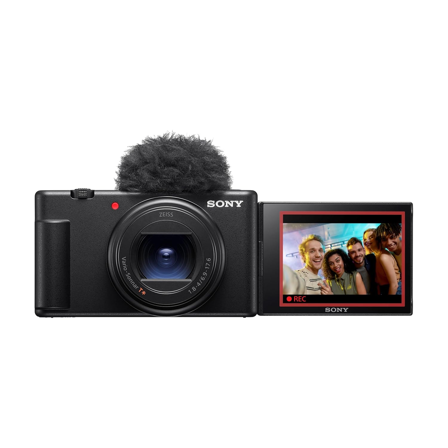 Sony Digital Camera ZV-1M2 for Content Creators with 18-50mm Wide-Angle Zoom Lens | Compact Camera with Strong Image Stabilisation | Accurate Autofocus | Cinematic Vlog Setting – Black