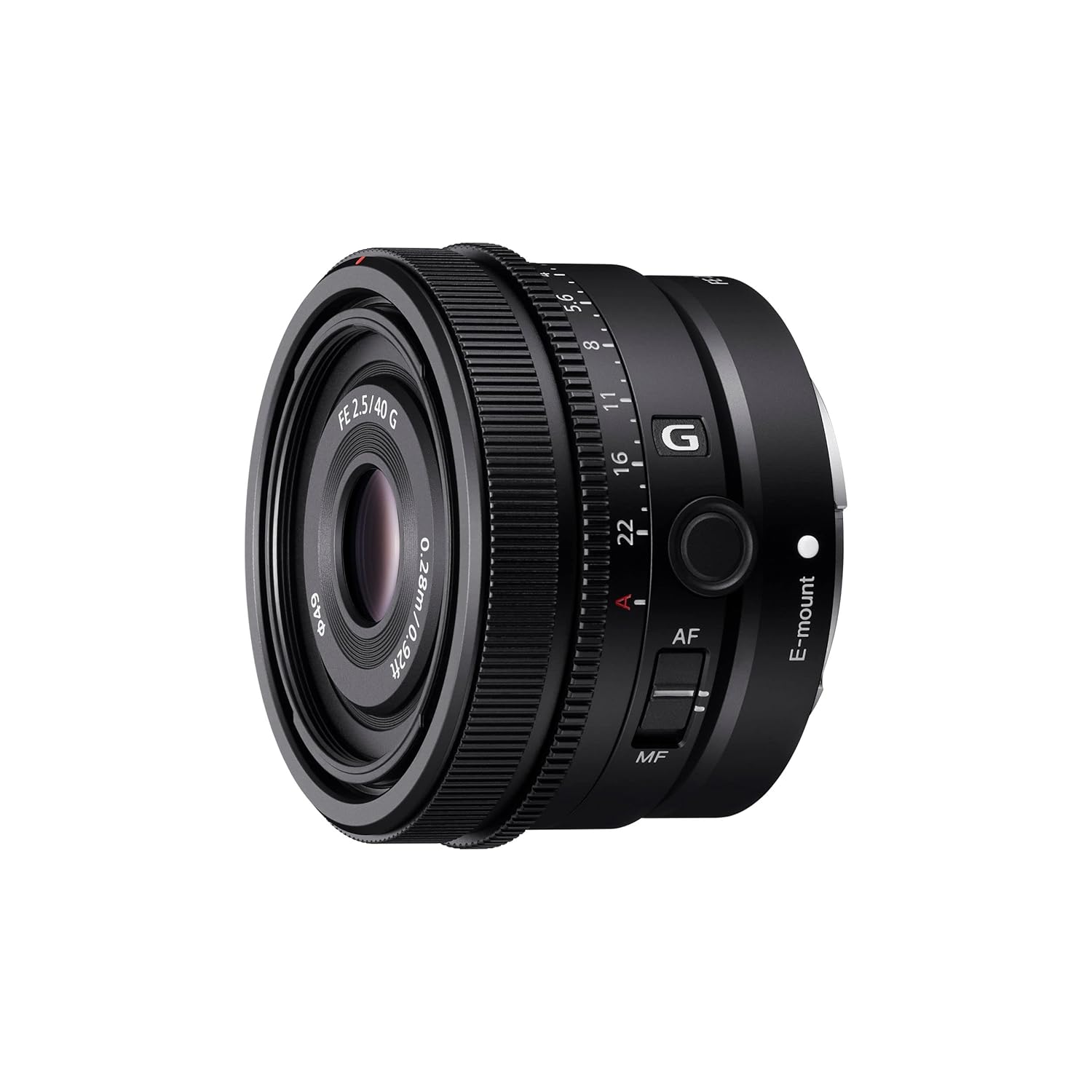 Sony E Mount Fe 40 Mm F2.5 G Full-Frame Lens (Sel40F25G) | Prime Lens |Wide-Angle Lens – Black