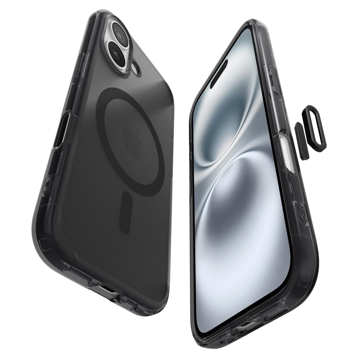 Spigen Ultra Hybrid T Magfit Back Cover Case Compatible with iPhone 16 (TPU + Poly Carbonate | Frost Black) Spigen Ultra Hybrid T Magfit Back Cover Case Compatible with iPhone 16 (TPU + Poly Carbonate | Frost Black)
