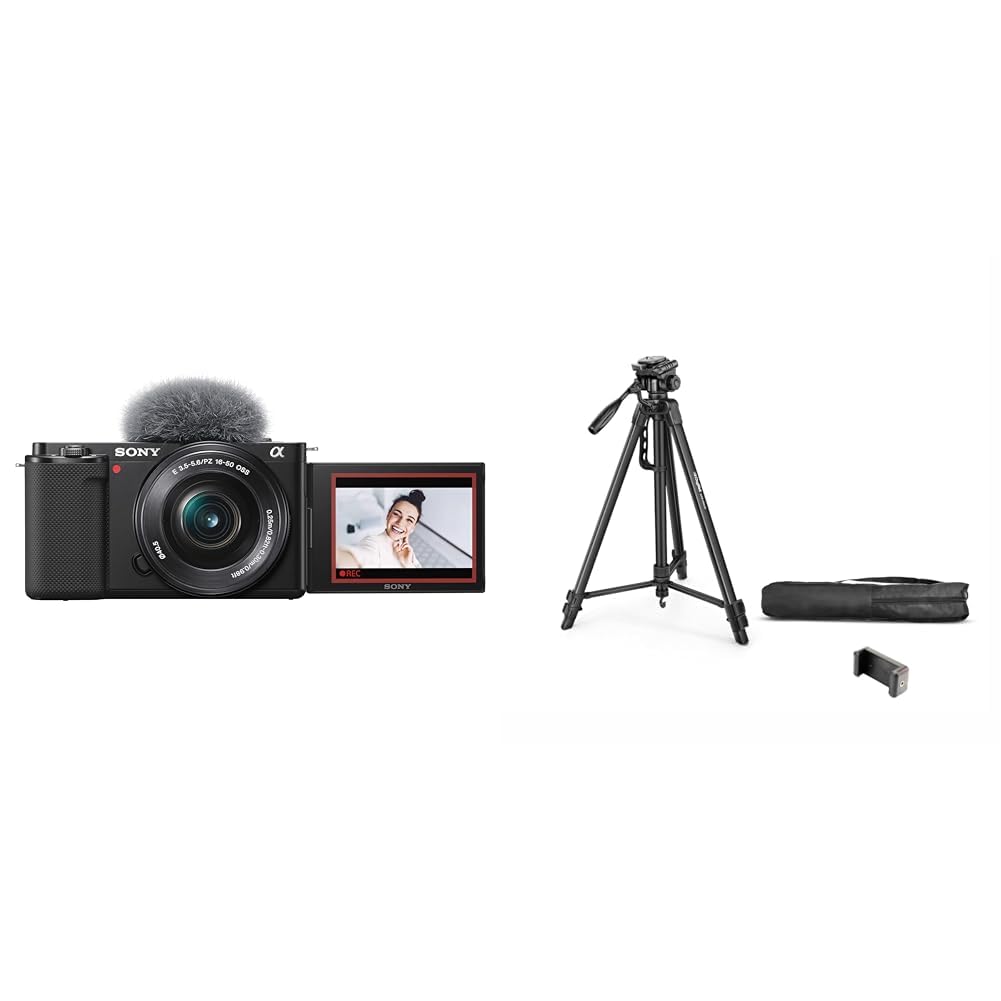 Sony Alpha ZV-E10L 24.2 Mega Pixel Interchangeable-Lens Mirrorless vlog Optical Zoom Camera with 16-